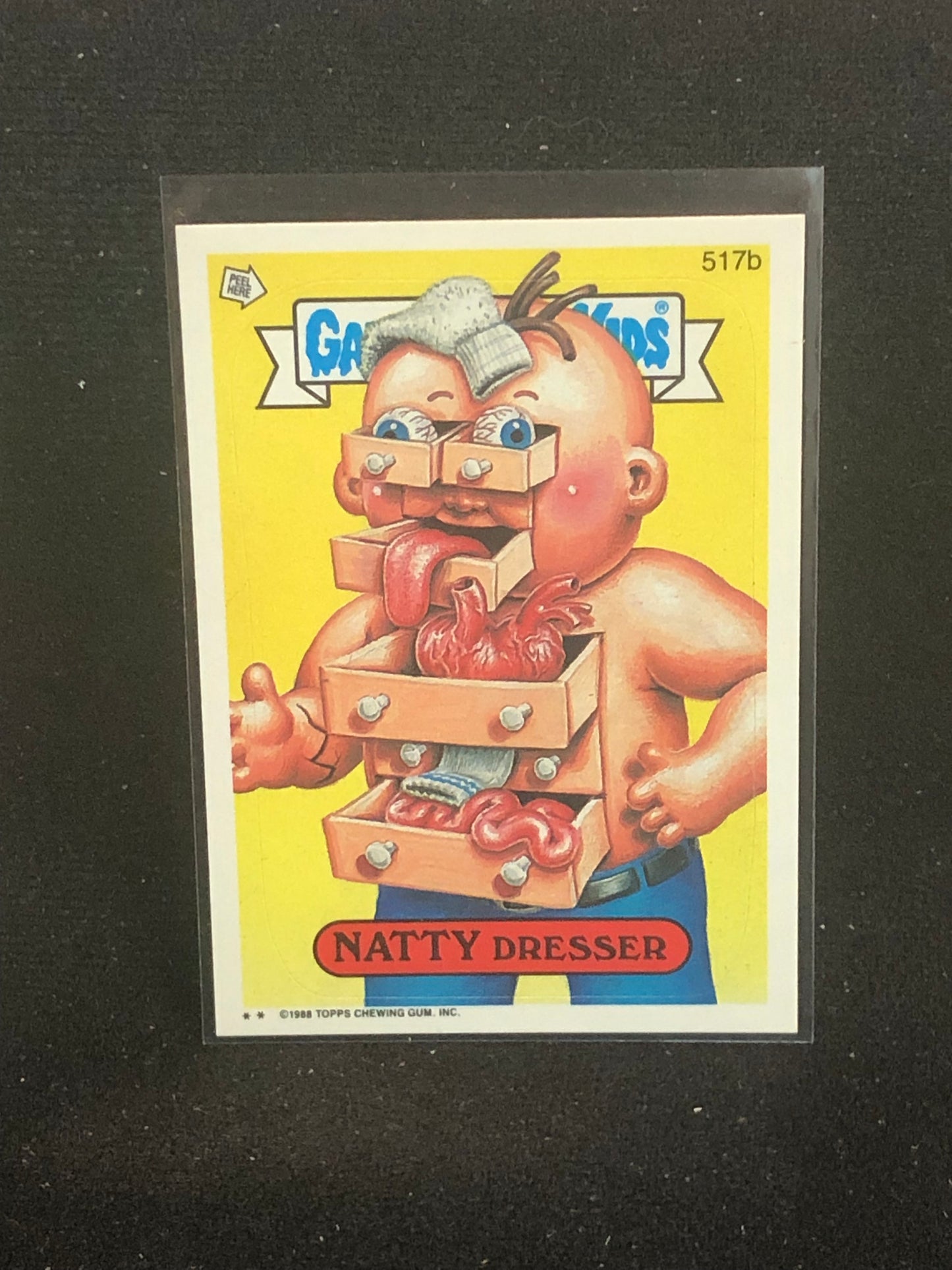 Garbage Pail Kids Original Series 13 (os13) 517b Natty Dresser