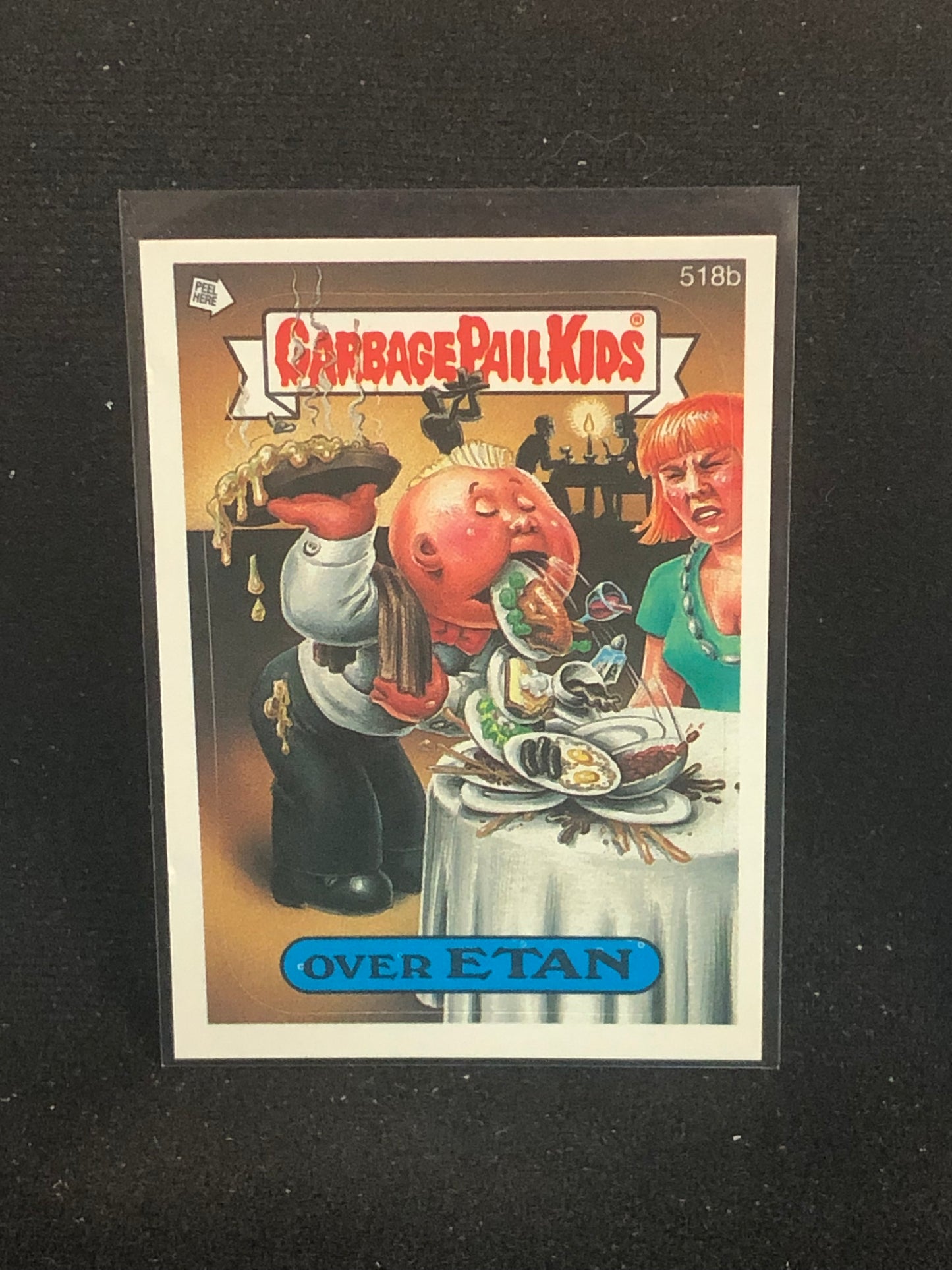 Garbage Pail Kids Original Series 13 (os13) 518b Over Etan