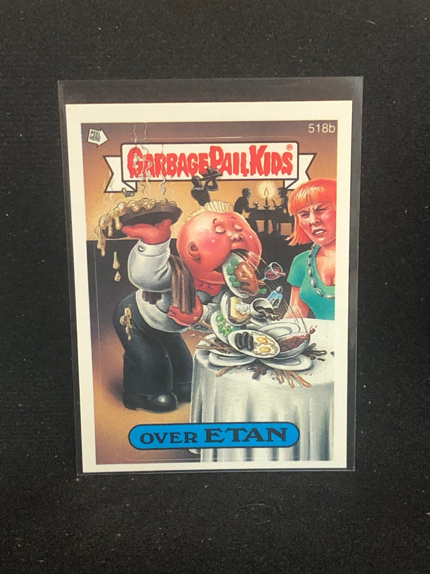 Garbage Pail Kids Original Series 13 (os13) 518b Over Etan