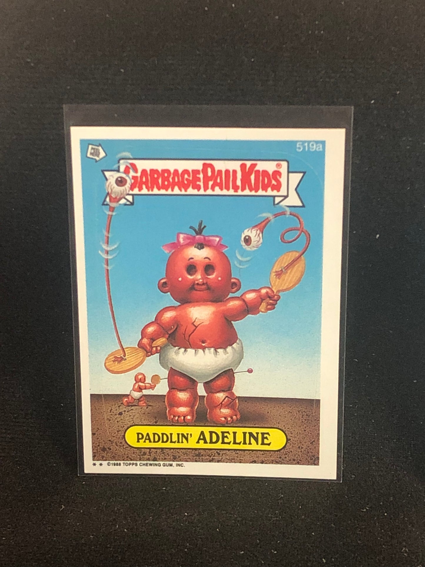 Garbage Pail Kids Original Series 13 (os13) 519a Paddlin Adeline