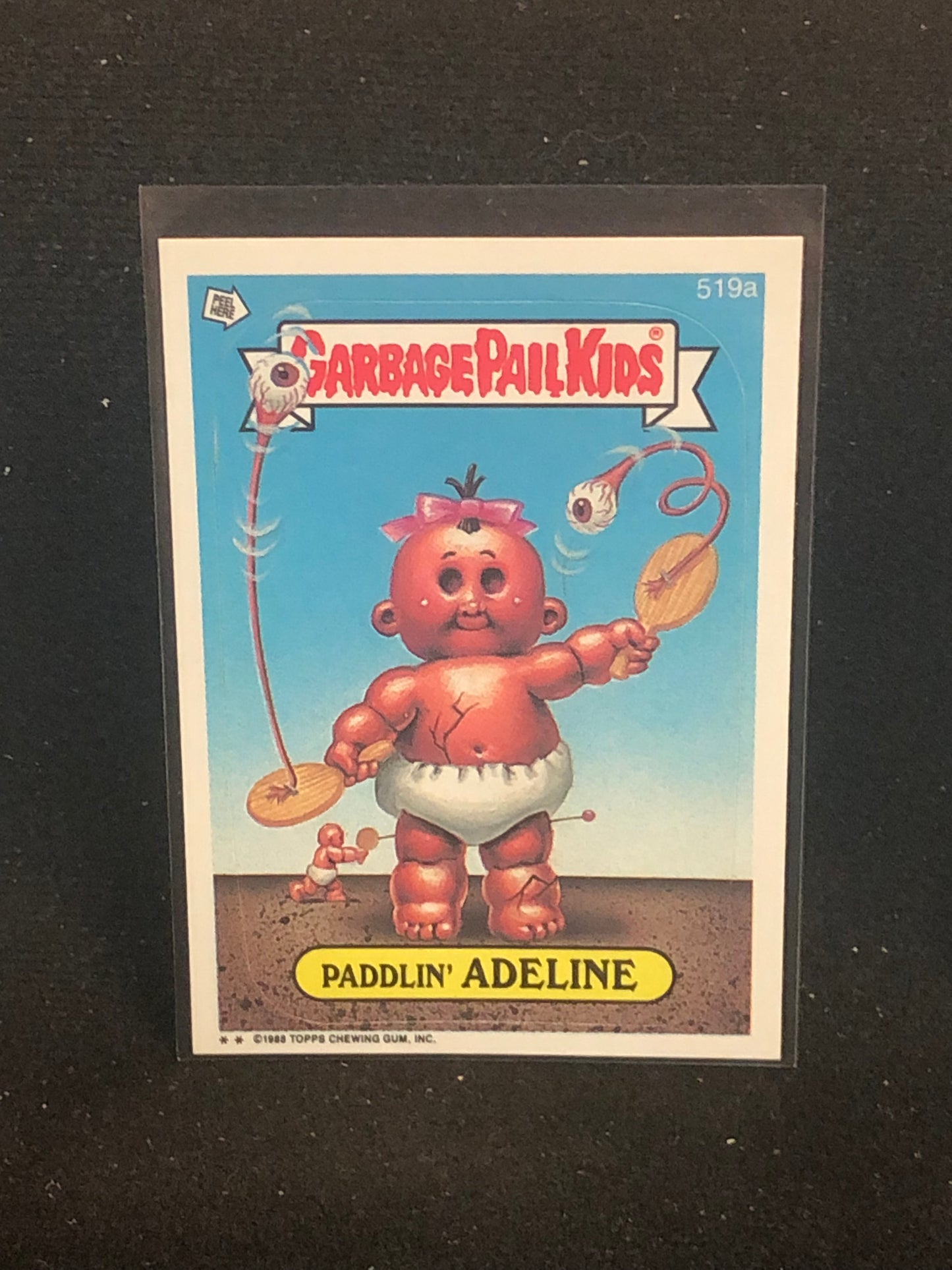 Garbage Pail Kids Original Series 13 (os13) 519a Paddlin Adeline