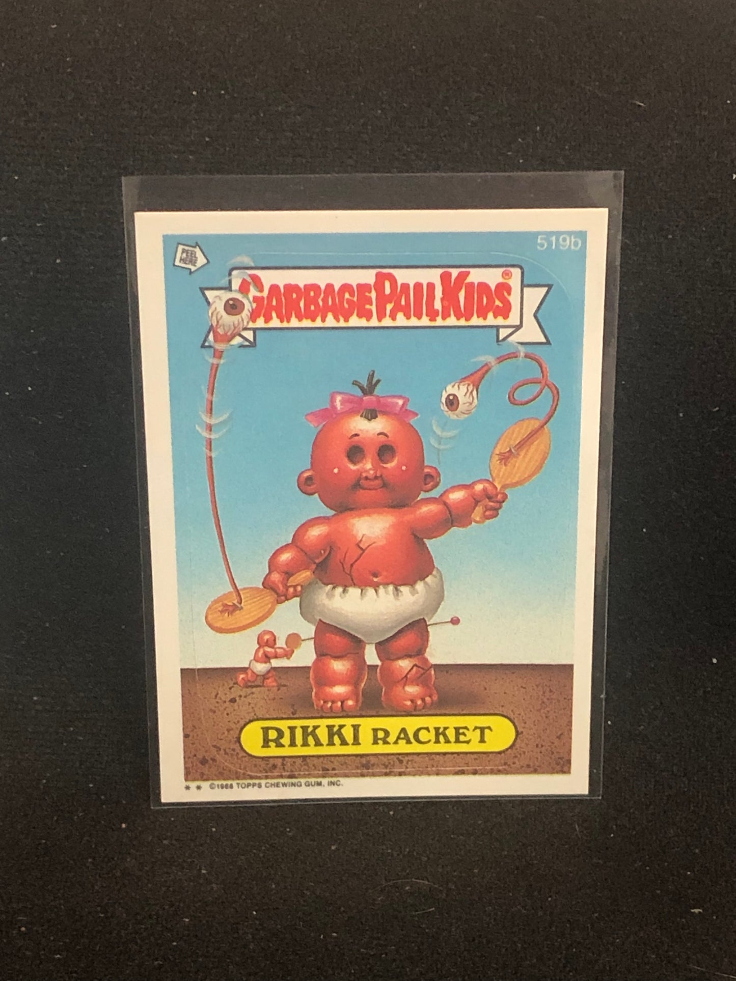 Garbage Pail Kids Original Series 13 (os13) 519b Rikki Racket
