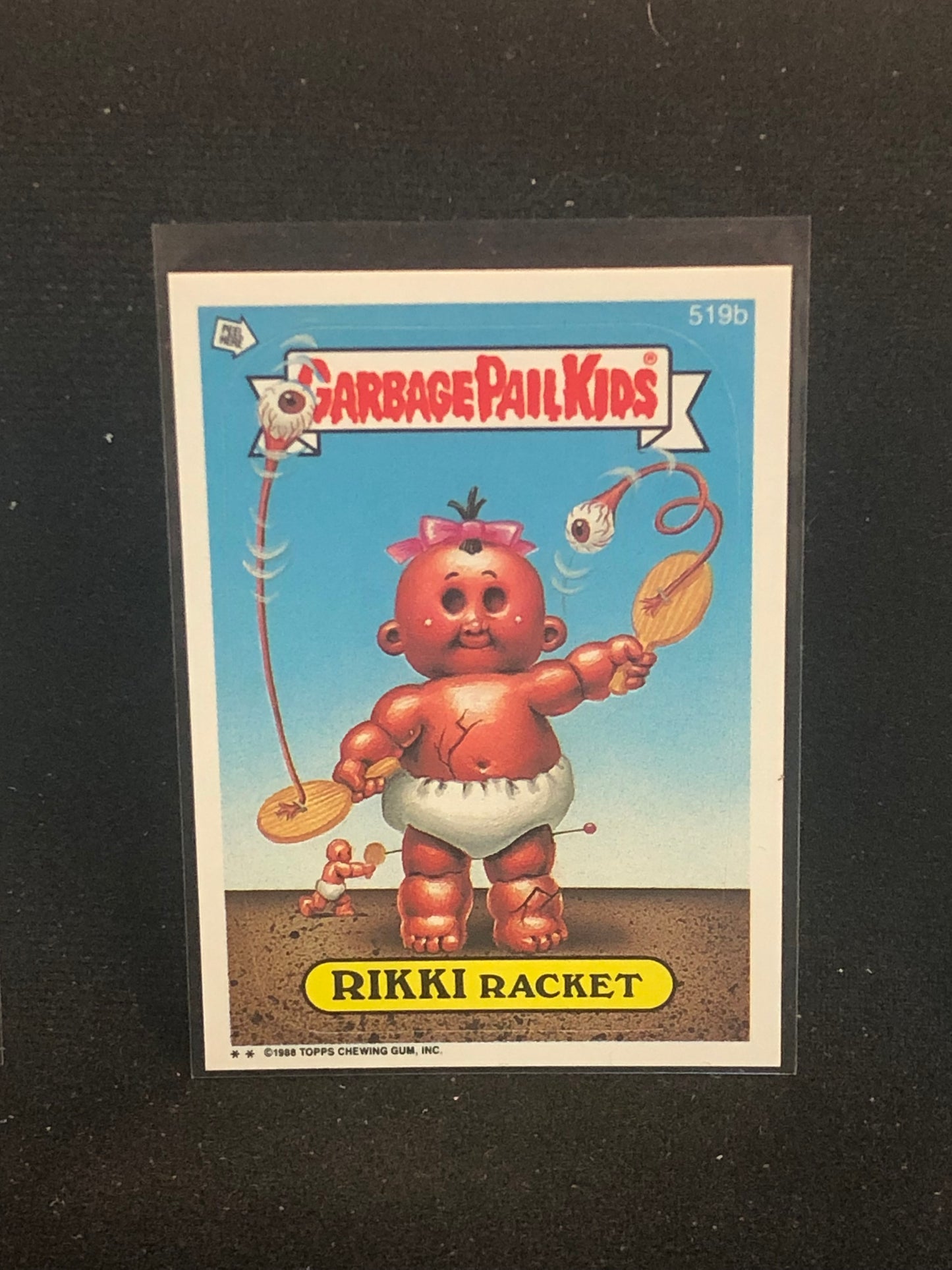 Garbage Pail Kids Original Series 13 (os13) 519b Rikki Racket