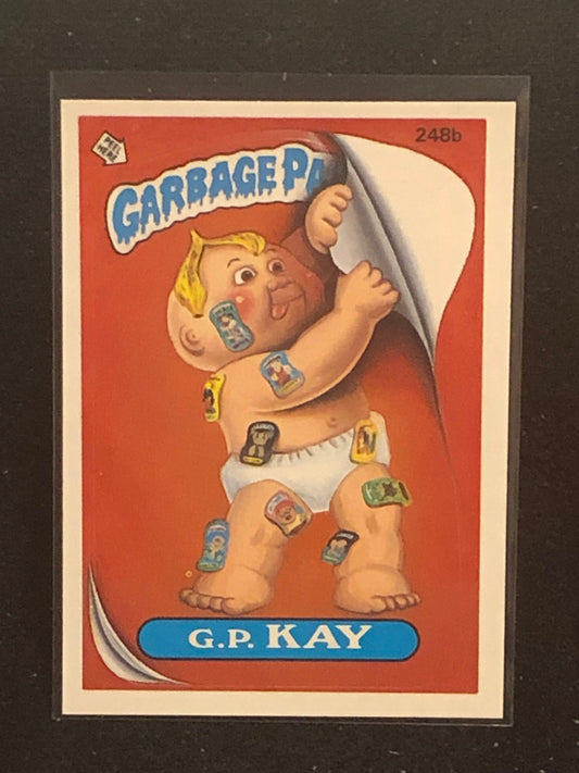 Garbage Pail Kids Original Series 6 (os6) 248b G. P. Kay