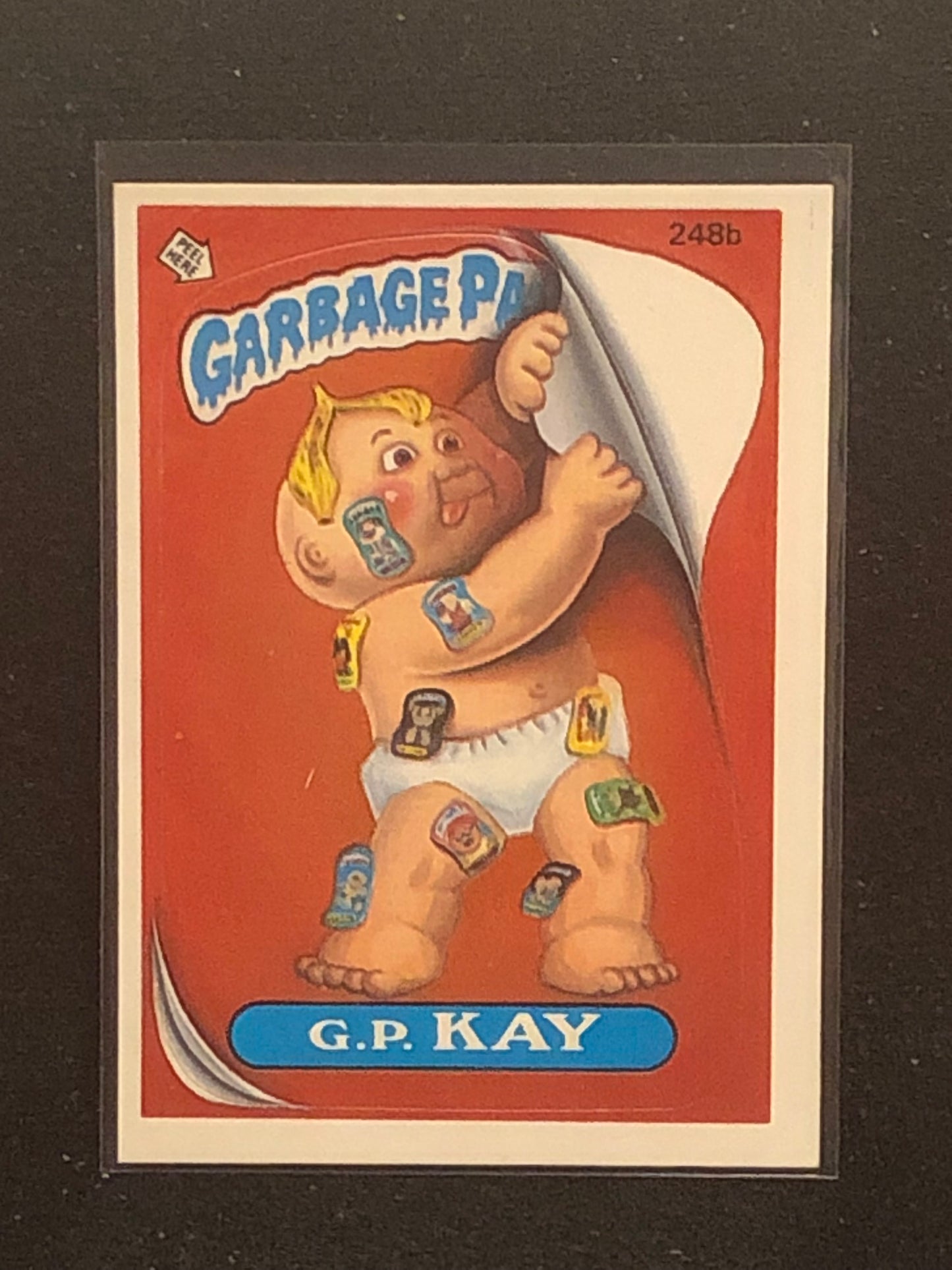 Garbage Pail Kids Original Series 6 (os6) 248b G. P. Kay