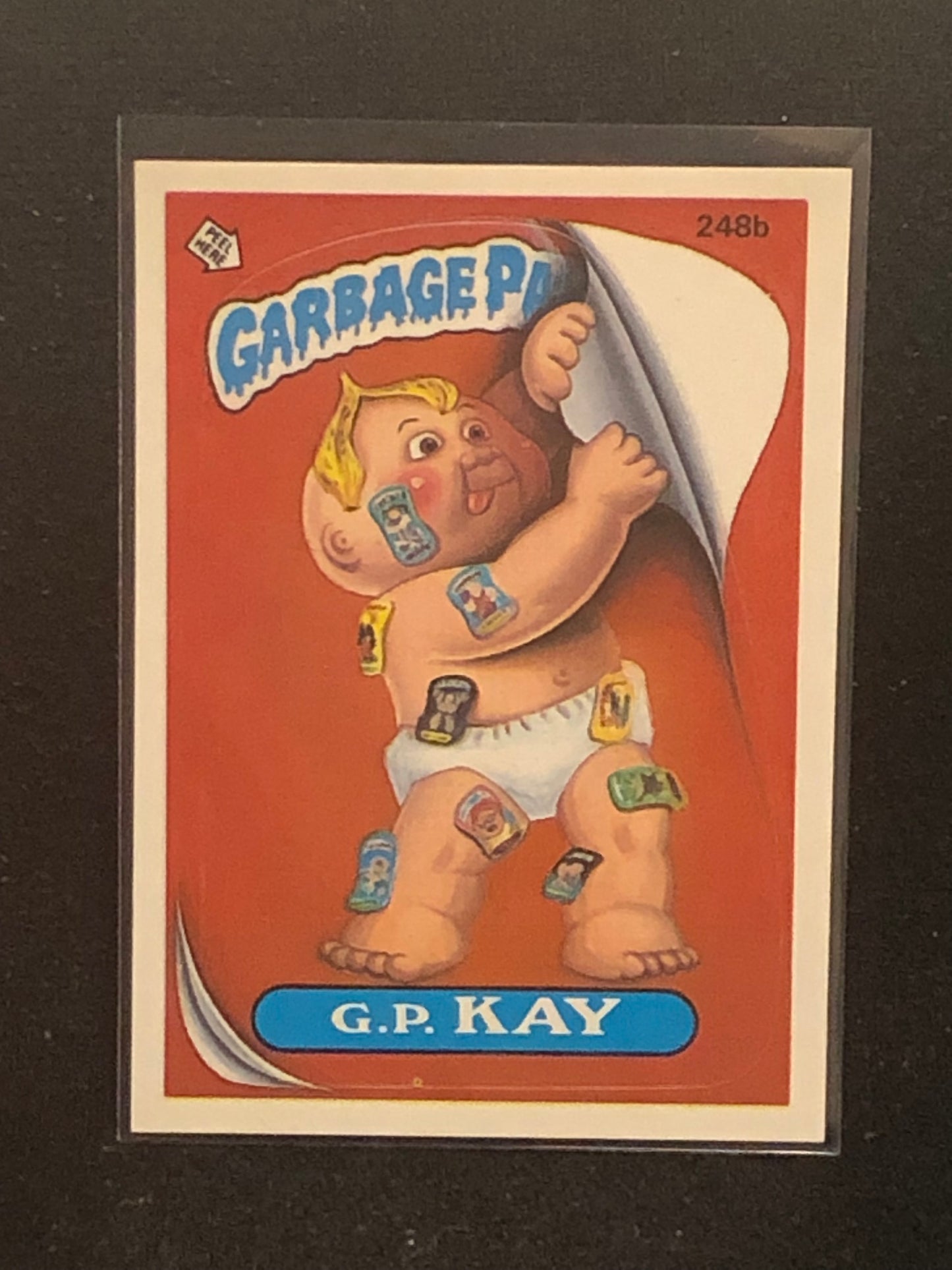 Garbage Pail Kids Original Series 6 (os6) 248b G. P. Kay