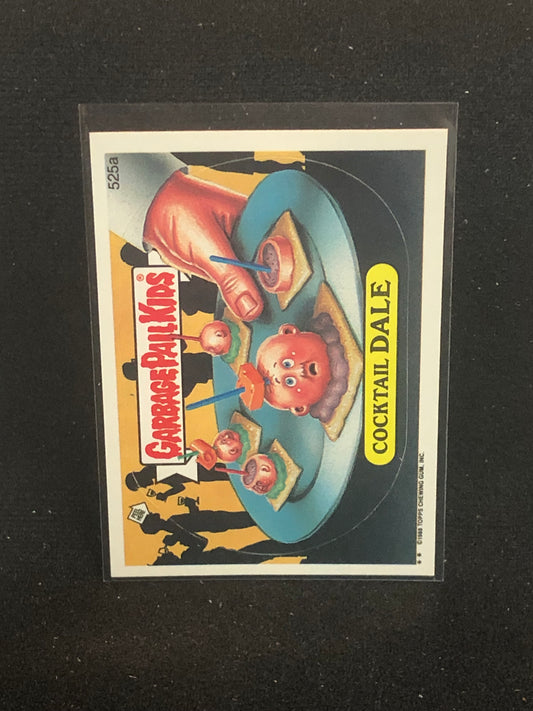 Garbage Pail Kids Original Series 13 (os13) 525a Cocktail Dale