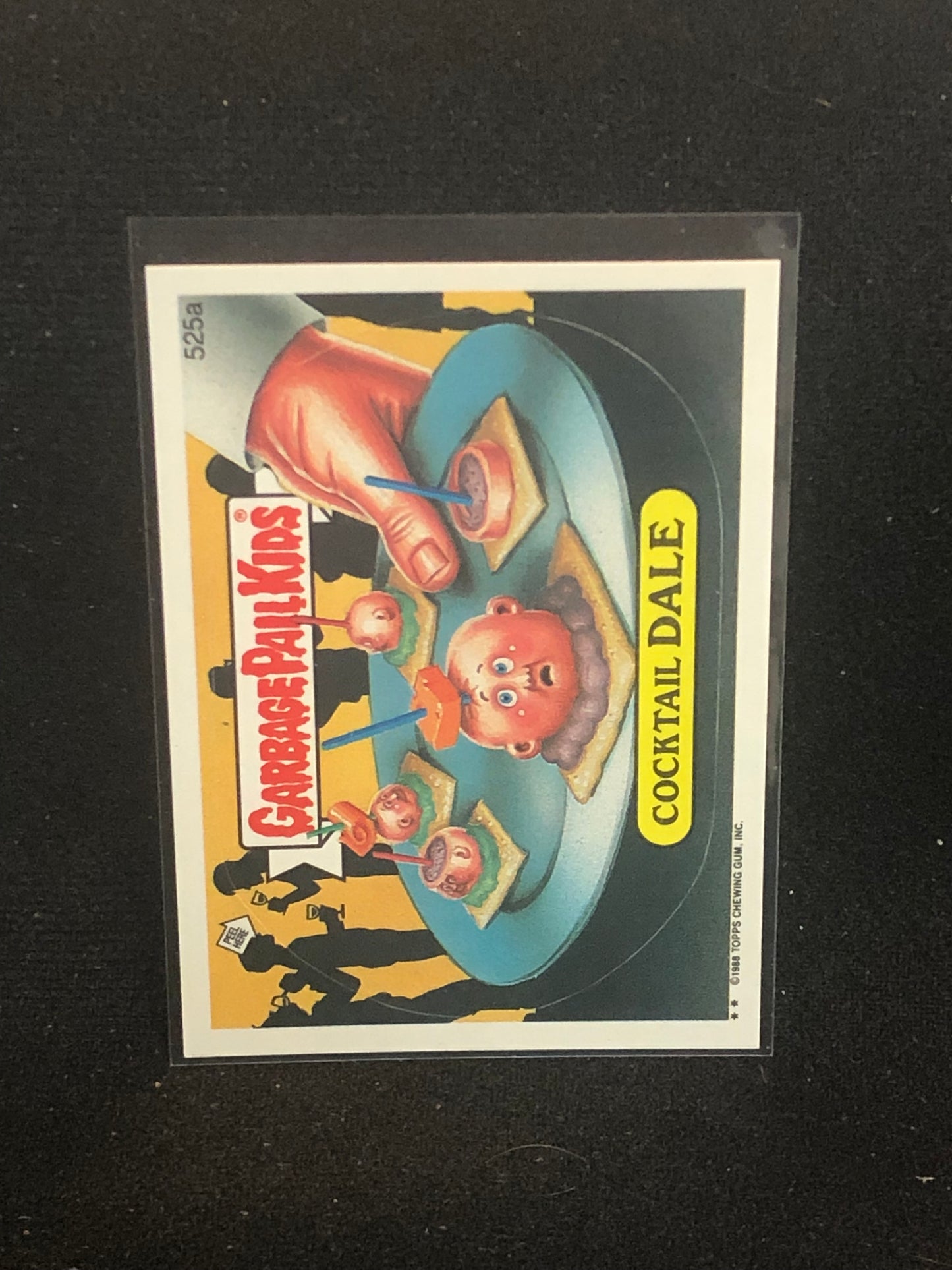 Garbage Pail Kids Original Series 13 (os13) 525a Cocktail Dale