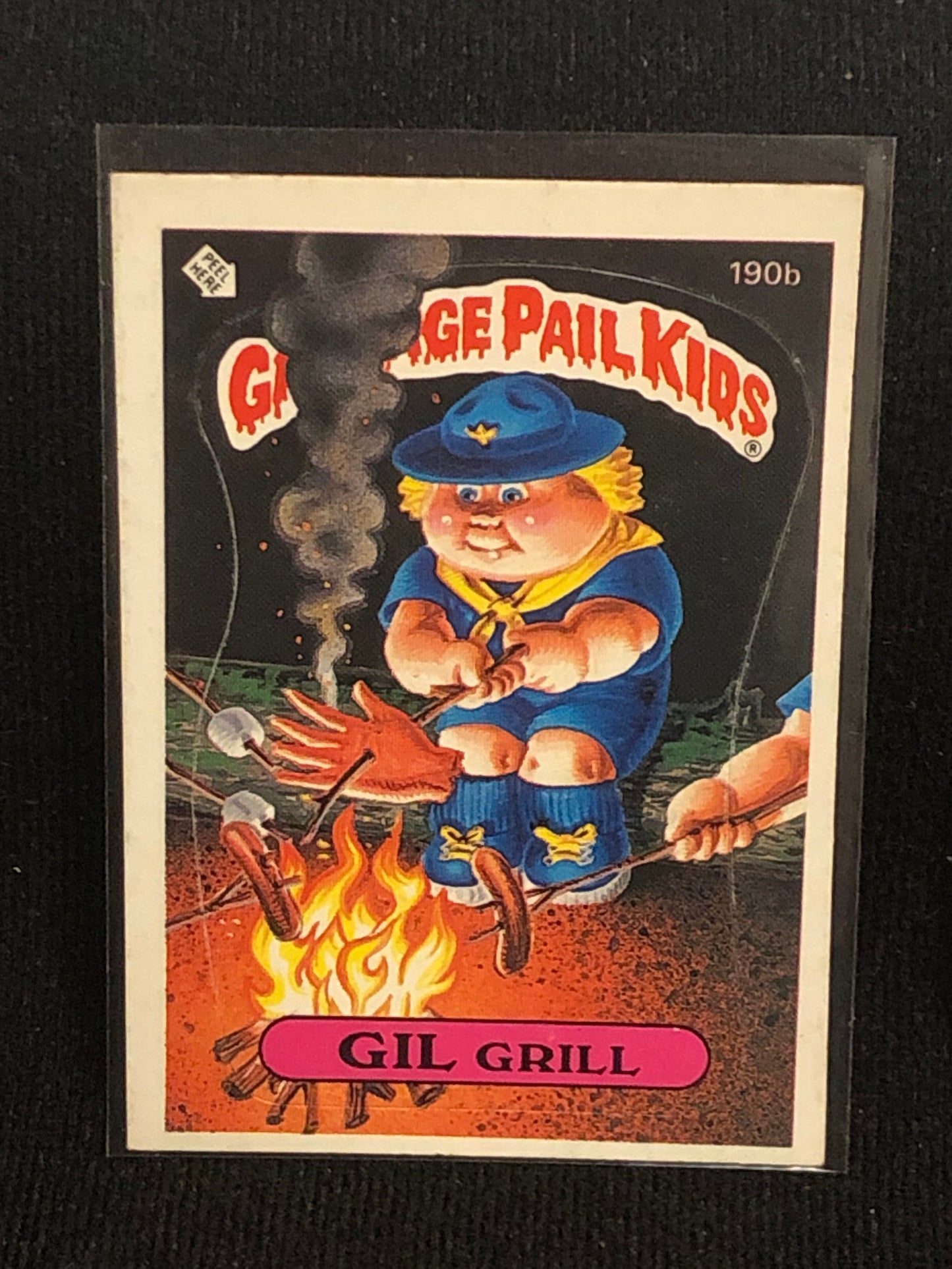 Garbage Pail Kids Original Series 5 (os5) 190b Gil Grill