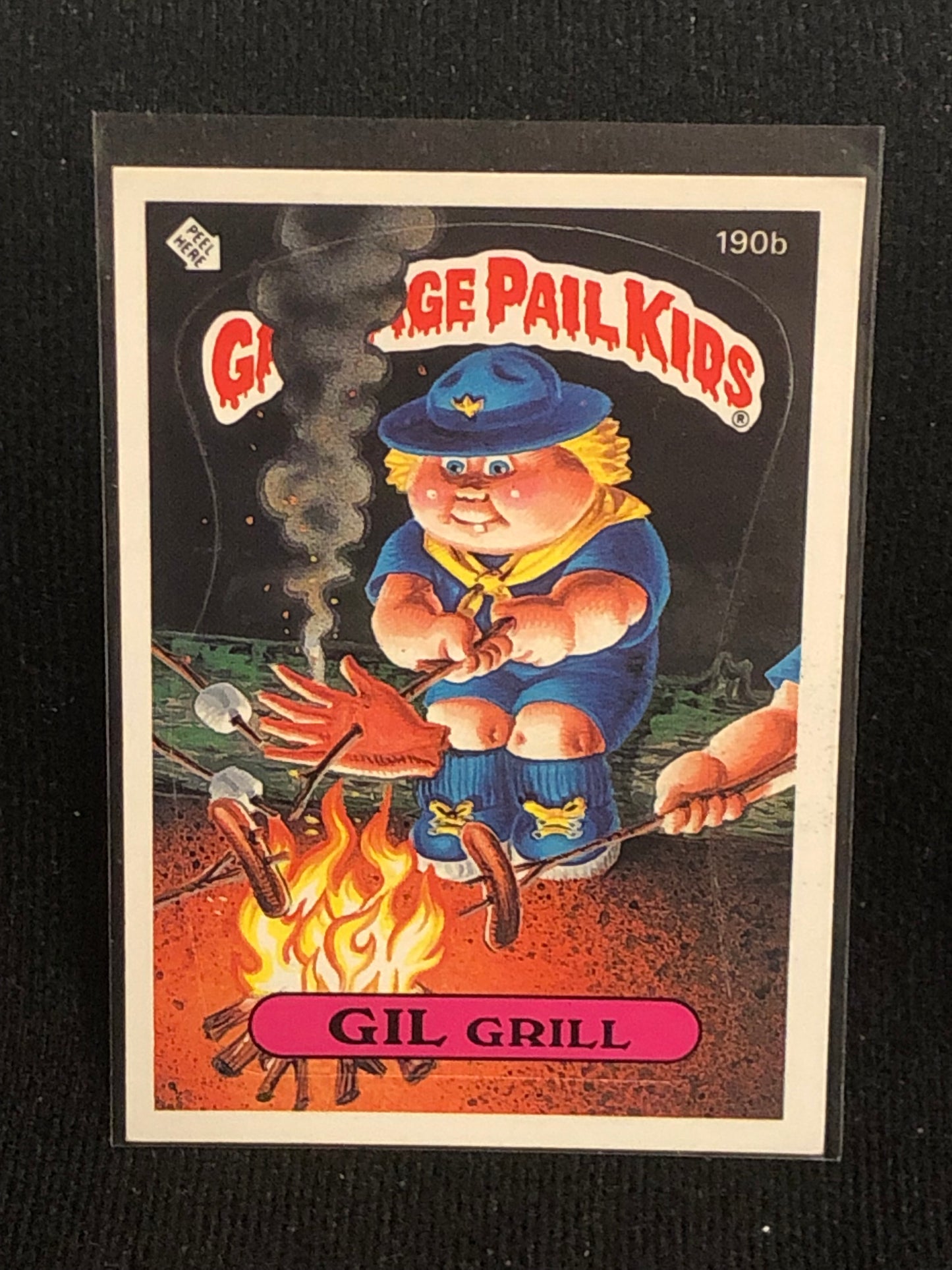 Garbage Pail Kids Original Series 5 (os5) 190b Gil Grill