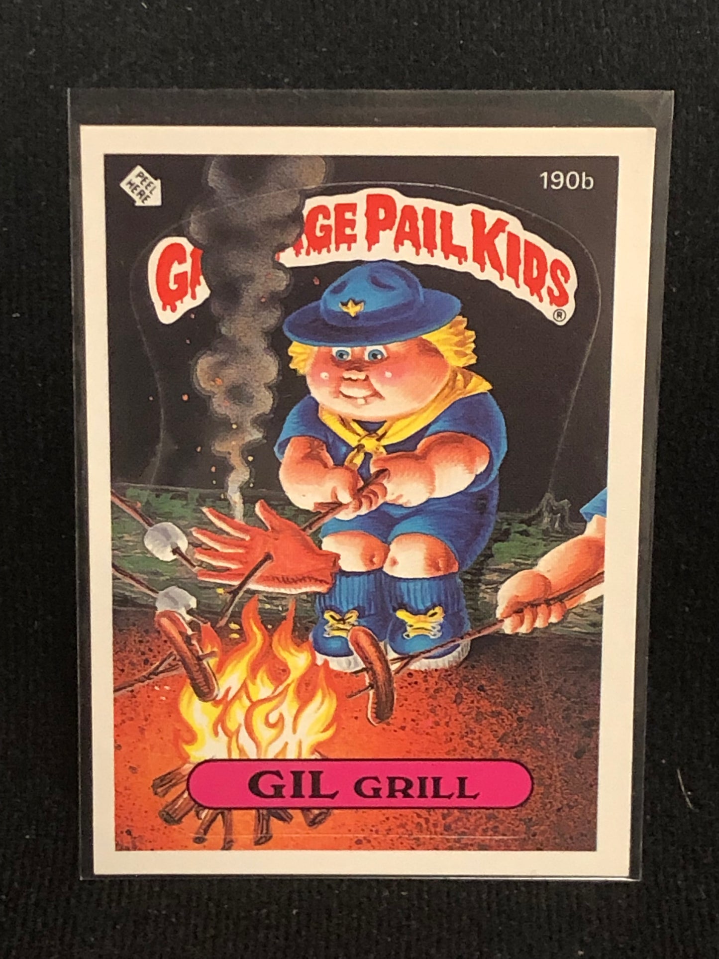 Garbage Pail Kids Original Series 5 (os5) 190b Gil Grill