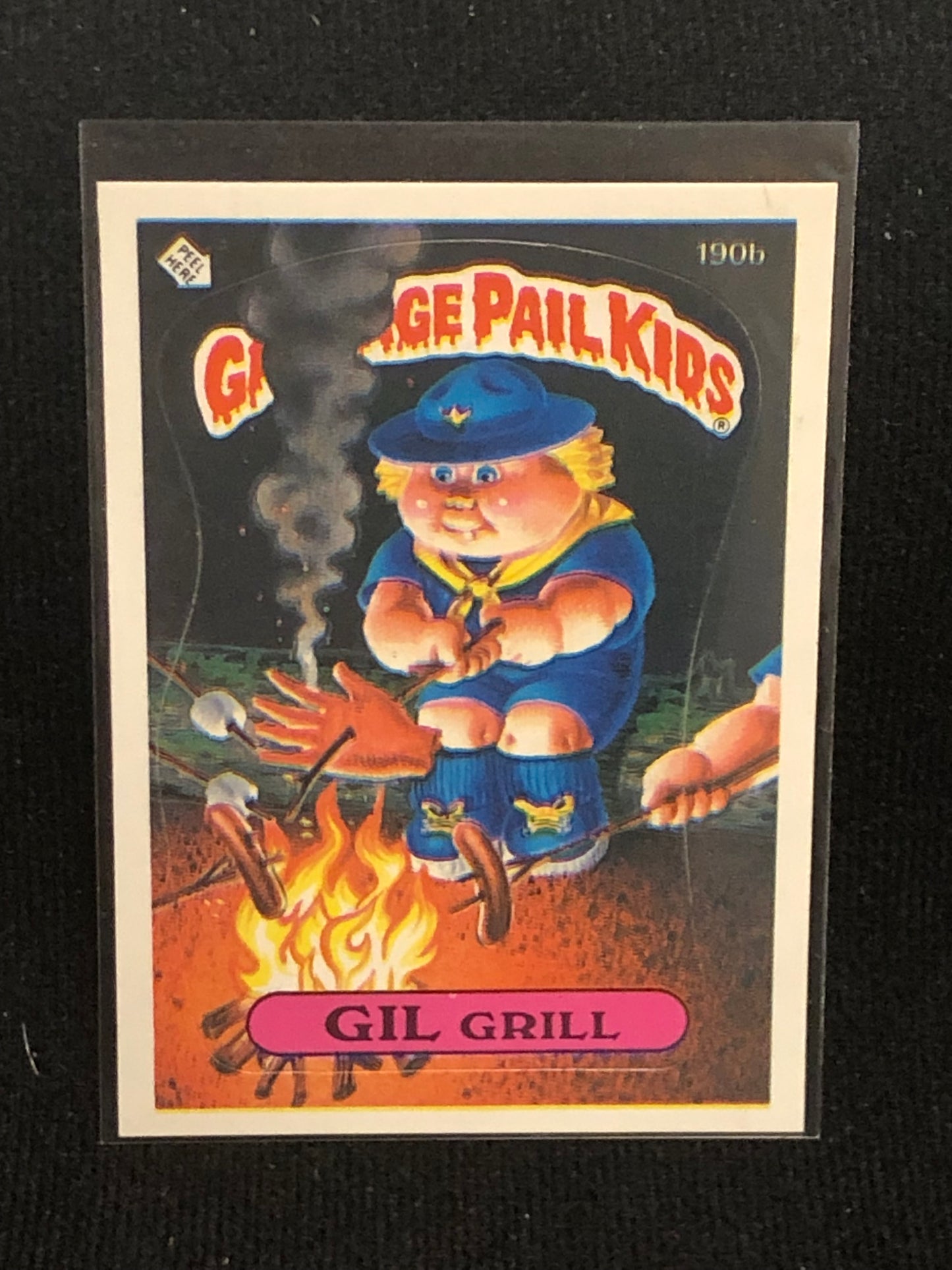 Garbage Pail Kids Original Series 5 (os5) 190b Gil Grill