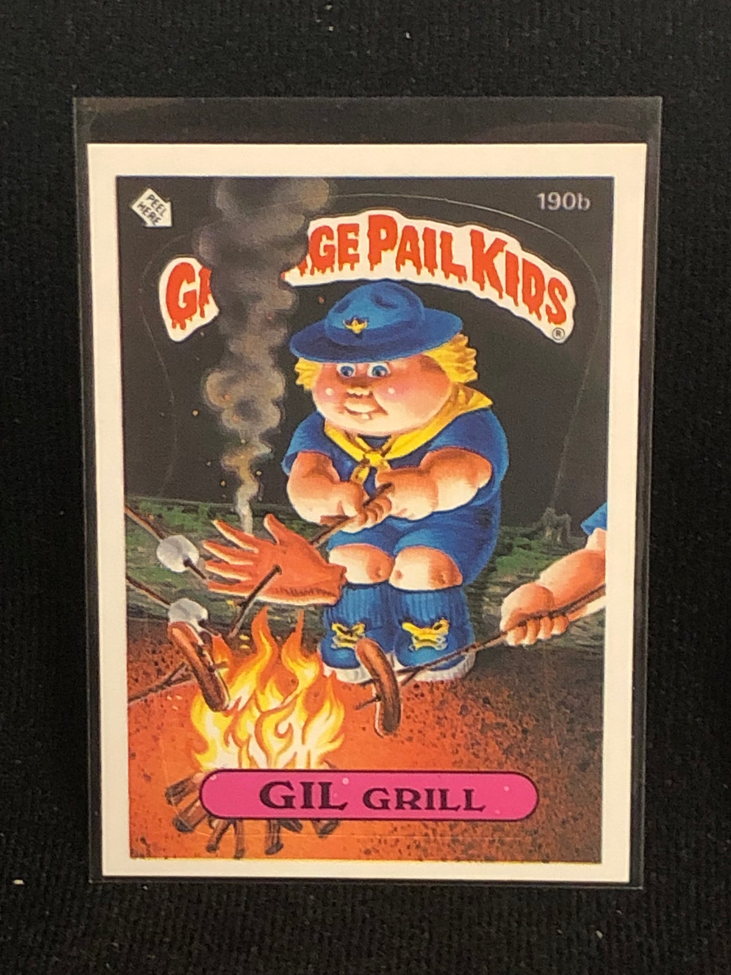 Garbage Pail Kids Original Series 5 (os5) 190b Gil Grill