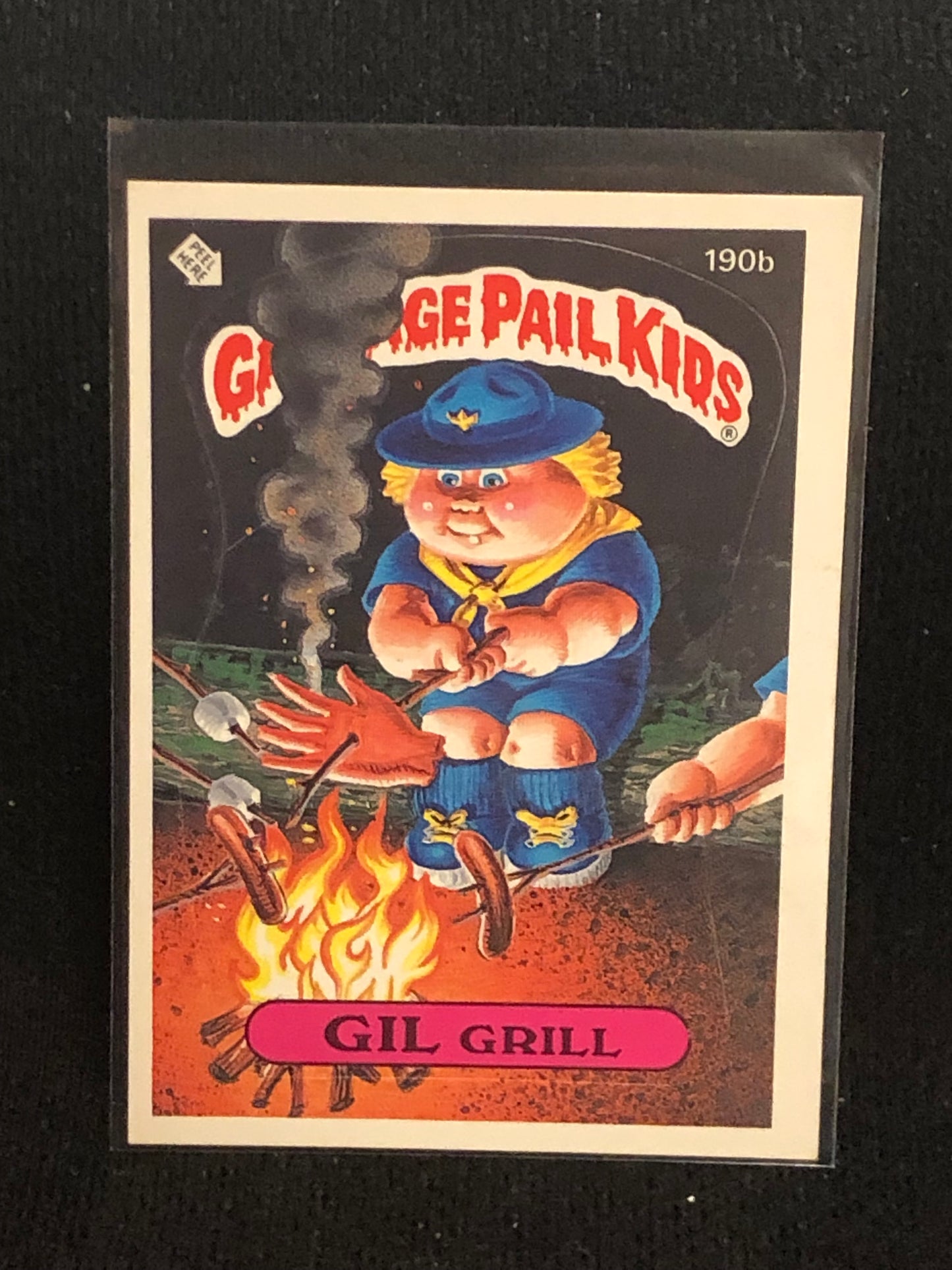 Garbage Pail Kids Original Series 5 (os5) 190b Gil Grill