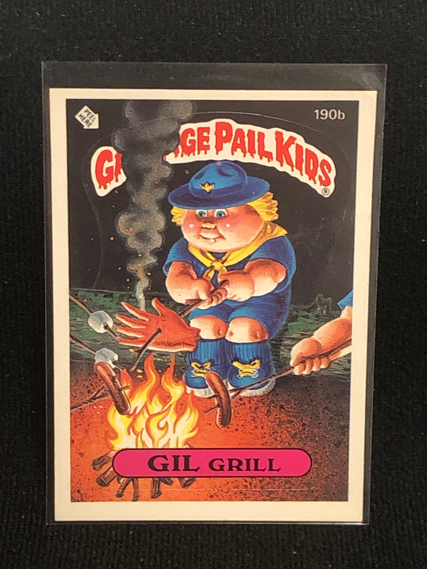 Garbage Pail Kids Original Series 5 (os5) 190b Gil Grill