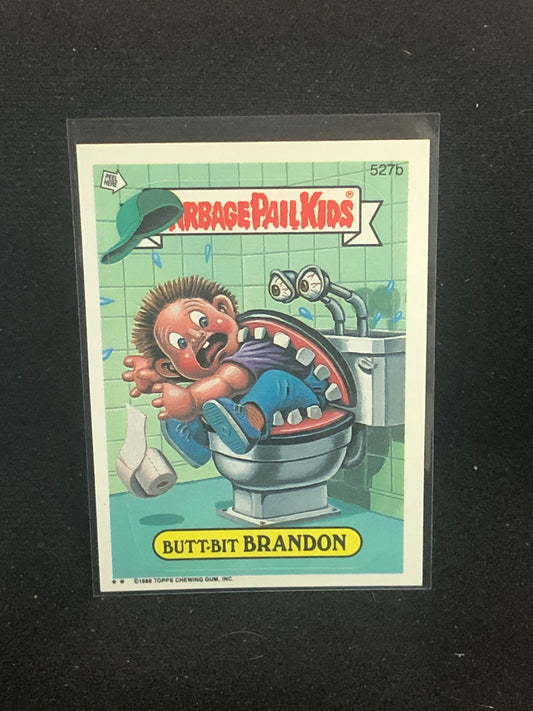 Garbage Pail Kids Original Series 13 (os13) 527b Butt-Bit Brandon