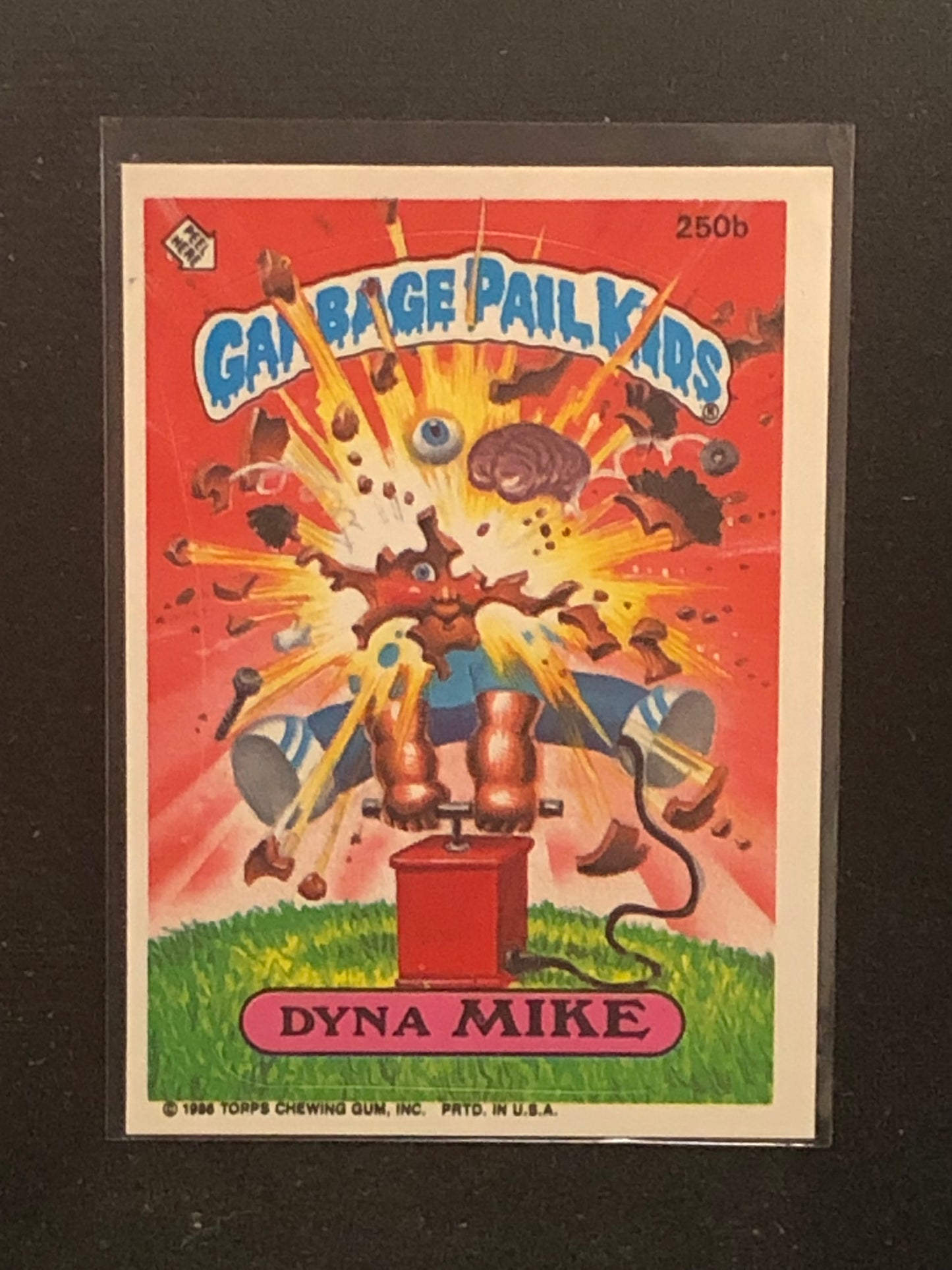 Garbage Pail Kids Original Series 6 (os6) 250b Dyna Mike