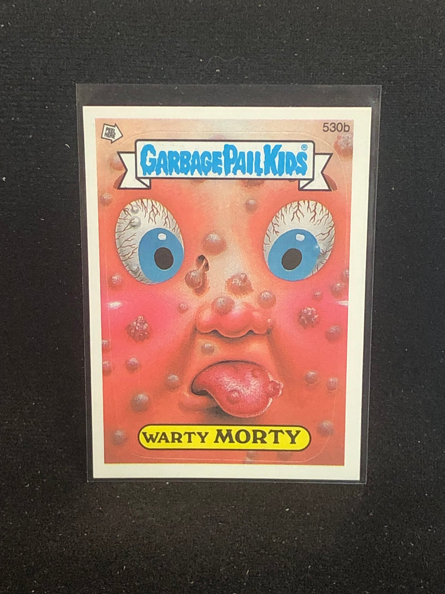 Garbage Pail Kids Original Series 13 (os13) 530b Warty Morty