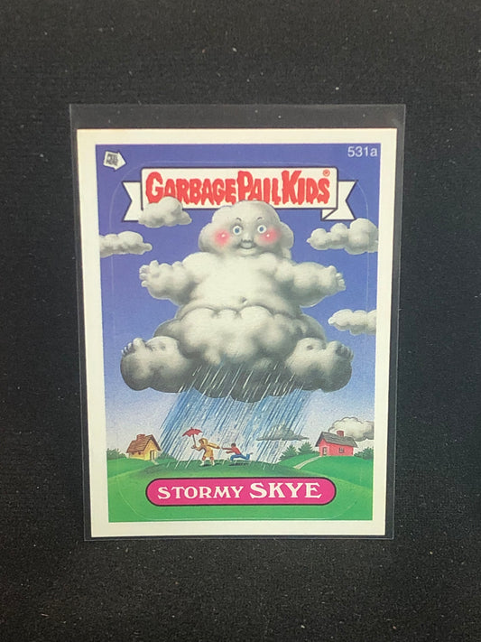 Garbage Pail Kids Original Series 13 (os13) 531a Stormy Skye