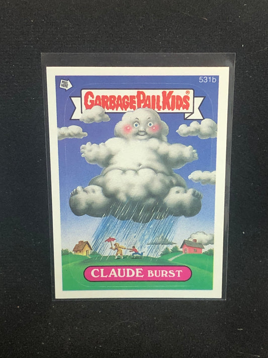 Garbage Pail Kids Original Series 13 (os13) 531b Claude Burst