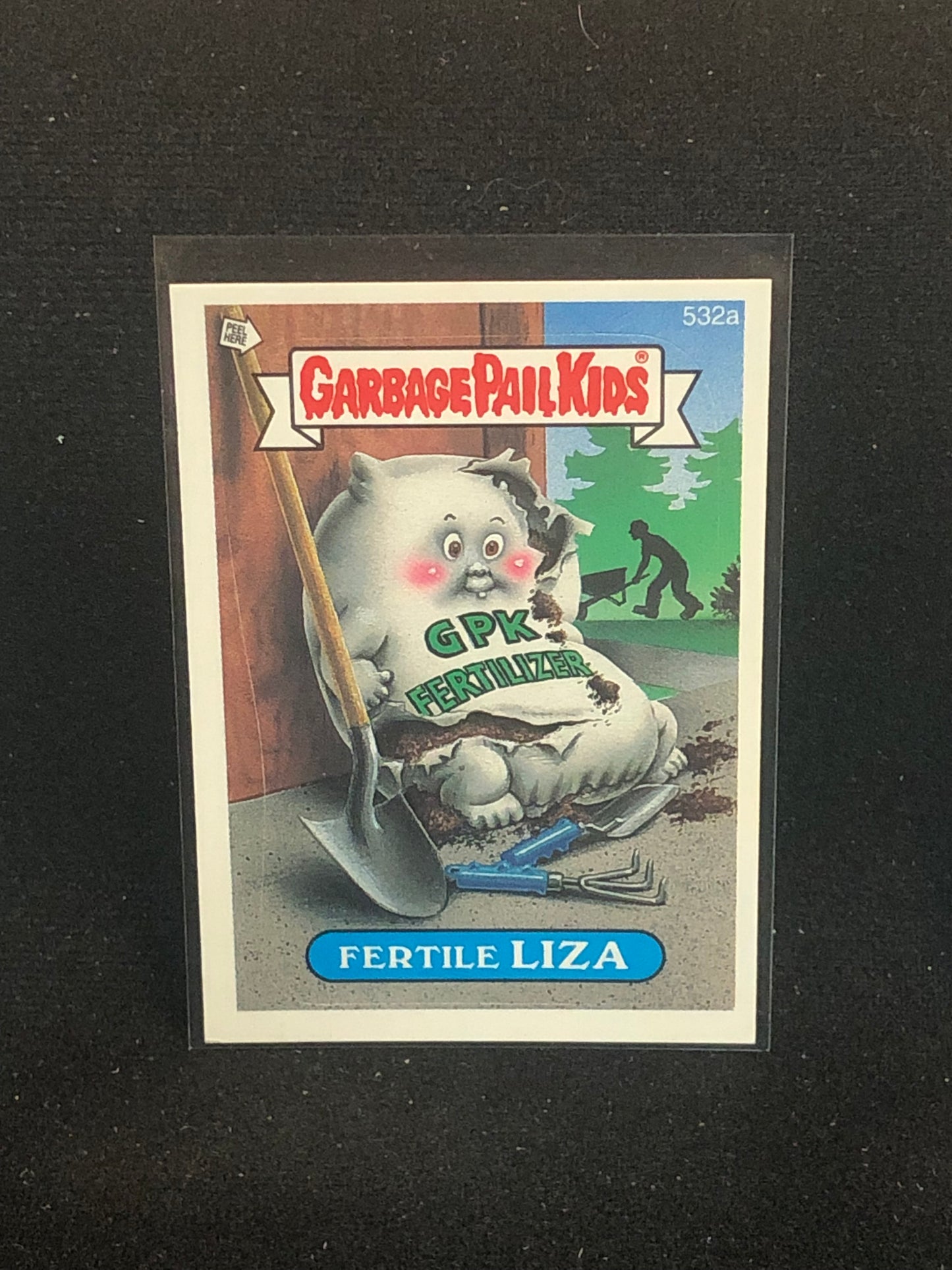 Garbage Pail Kids Original Series 13 (os13) 532a Fertile Liza