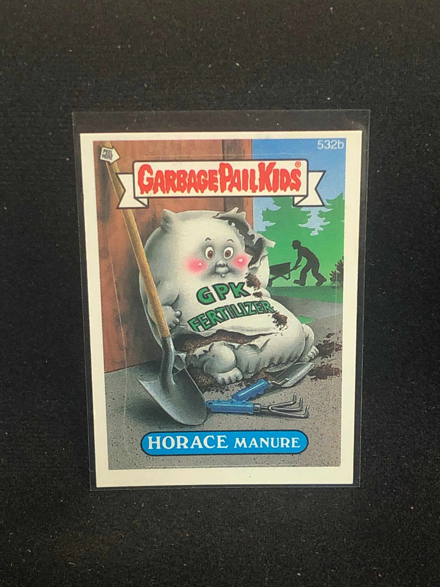 Garbage Pail Kids Original Series 13 (os13) 532b Horace Manure