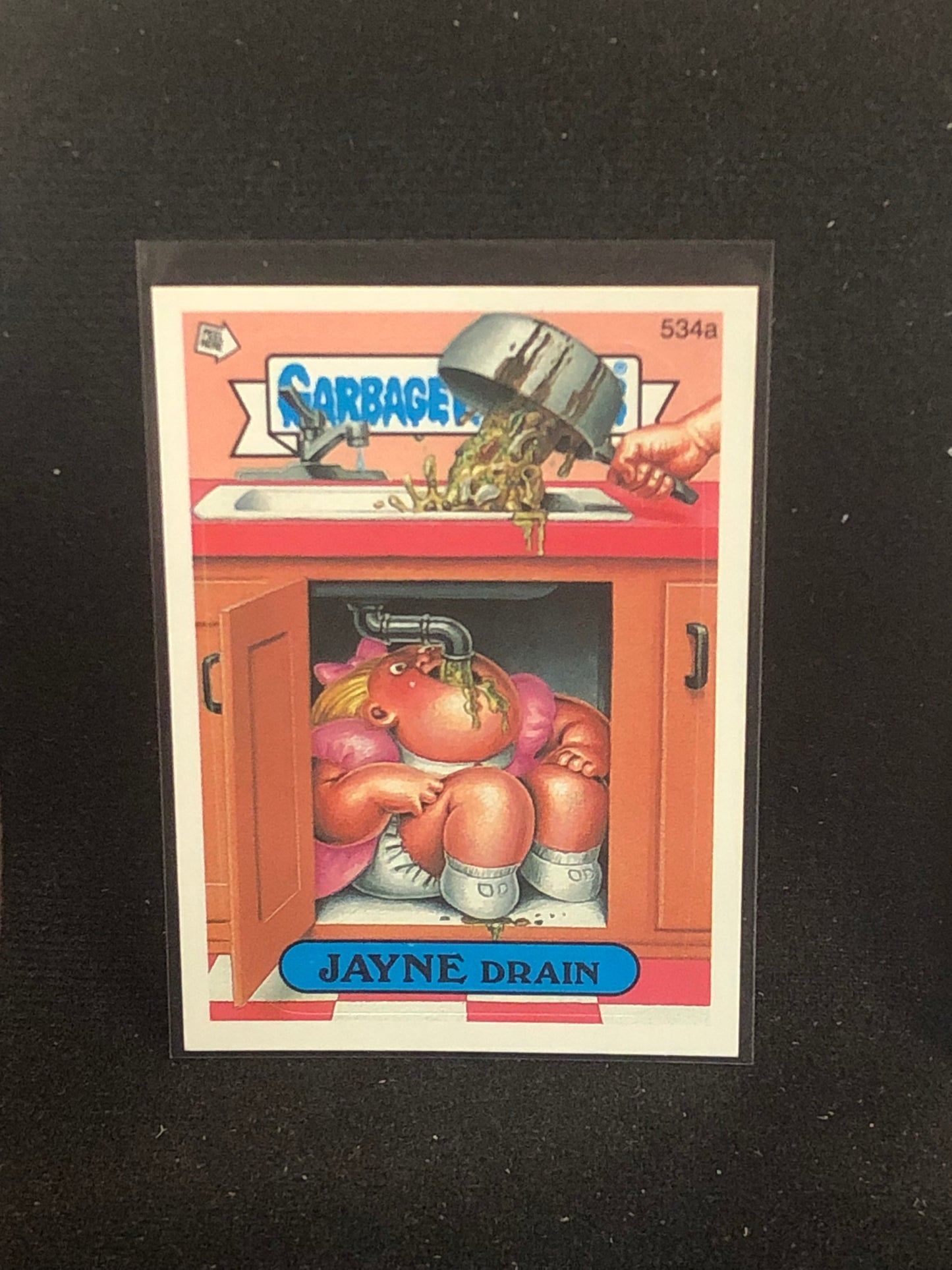 Garbage Pail Kids Original Series 13 (os13) 534a Jayne Drain