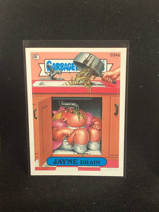 Garbage Pail Kids Original Series 13 (os13) 534a Jayne Drain