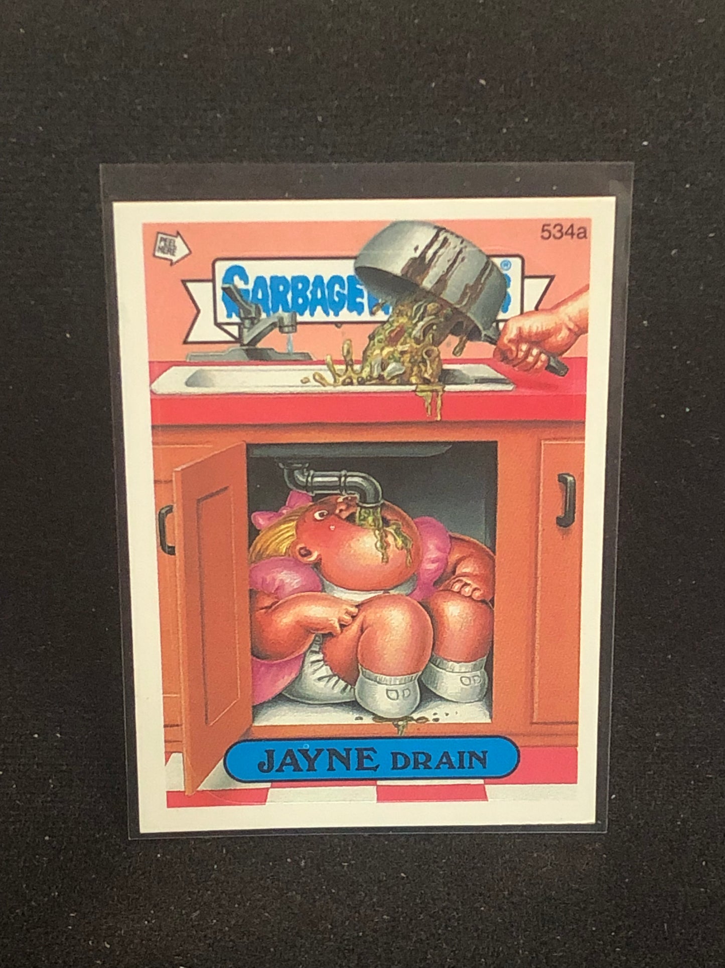Garbage Pail Kids Original Series 13 (os13) 534a Jayne Drain