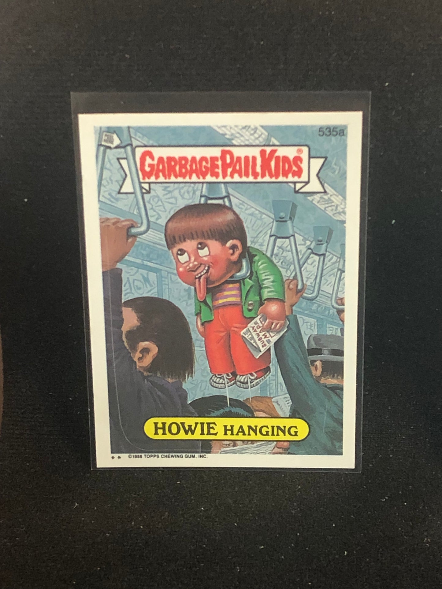 Garbage Pail Kids Original Series 13 (os13) 535a Howie Hanging