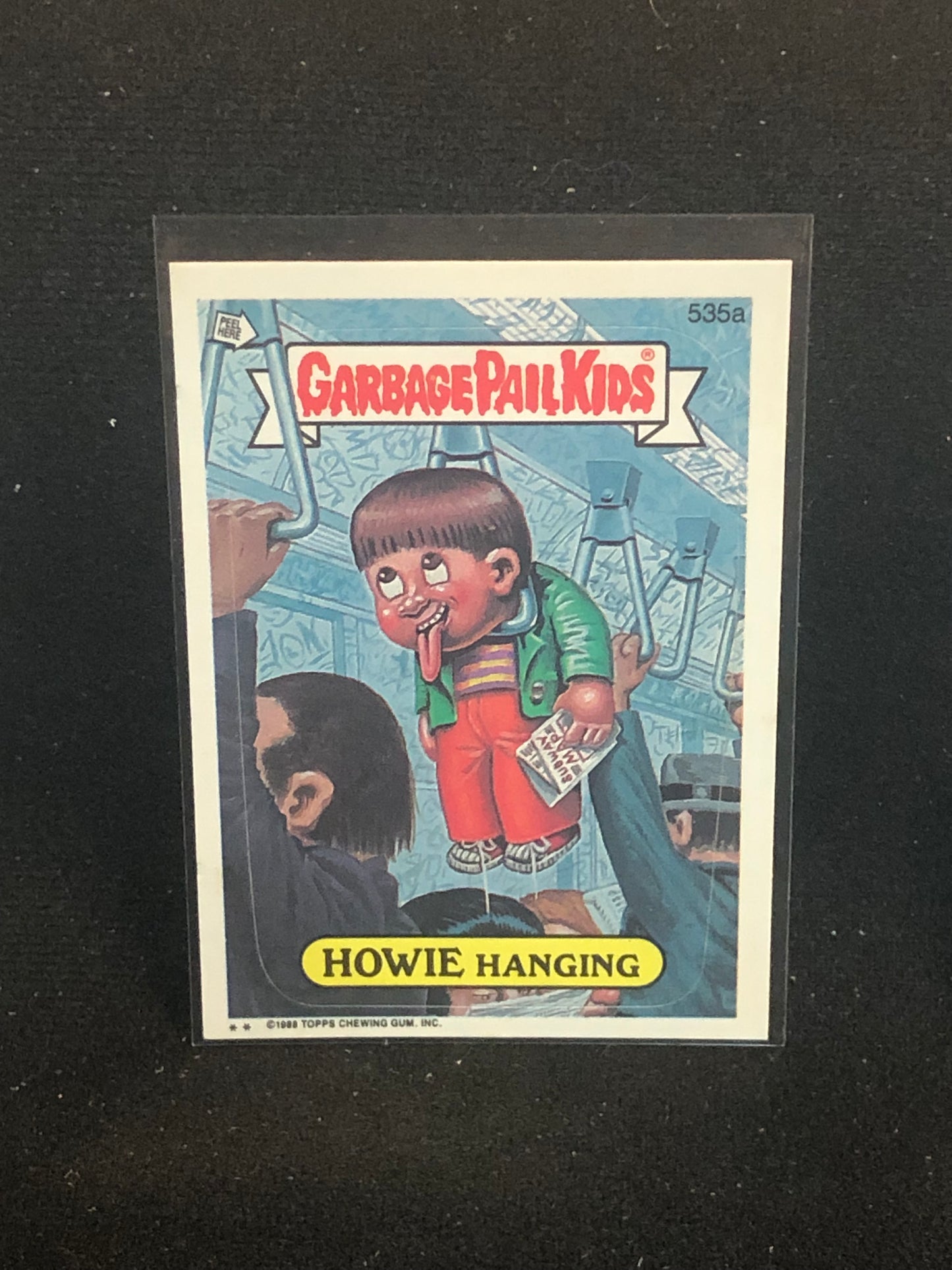 Garbage Pail Kids Original Series 13 (os13) 535a Howie Hanging