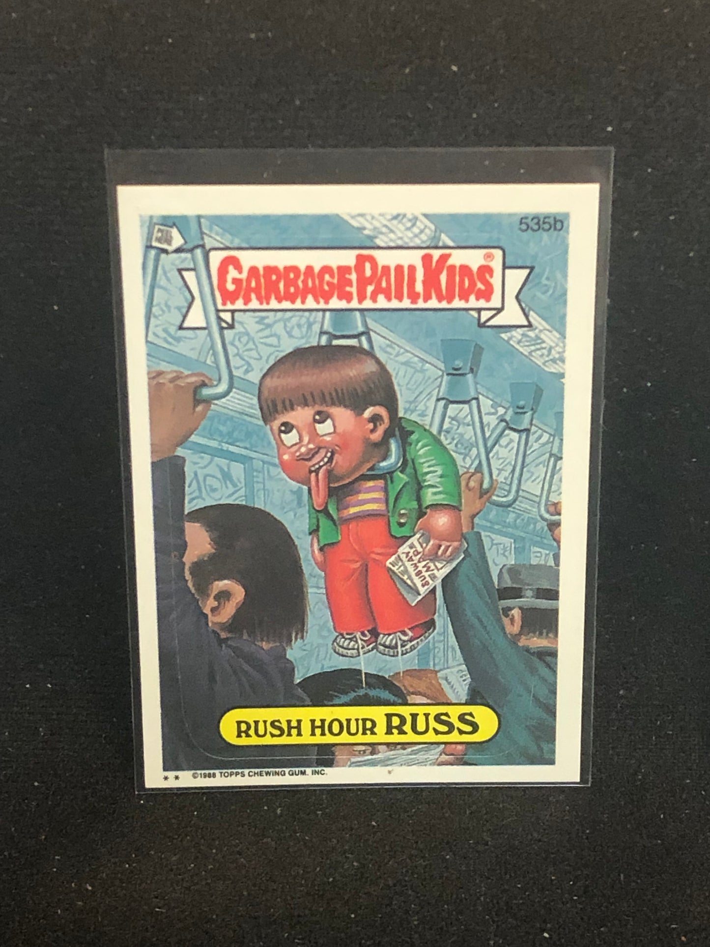 Garbage Pail Kids Original Series 13 (os13) 535b Rush Hour Russ