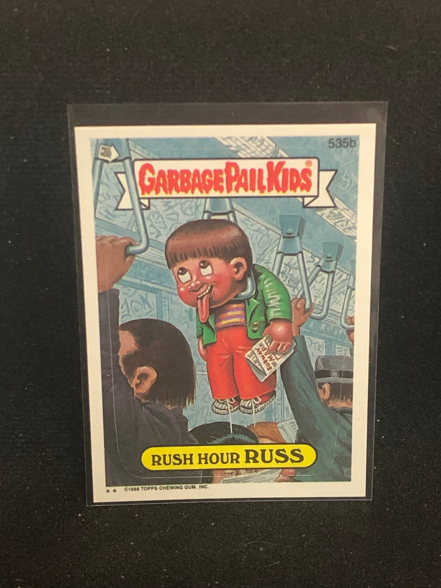 Garbage Pail Kids Original Series 13 (os13) 535b Rush Hour Russ