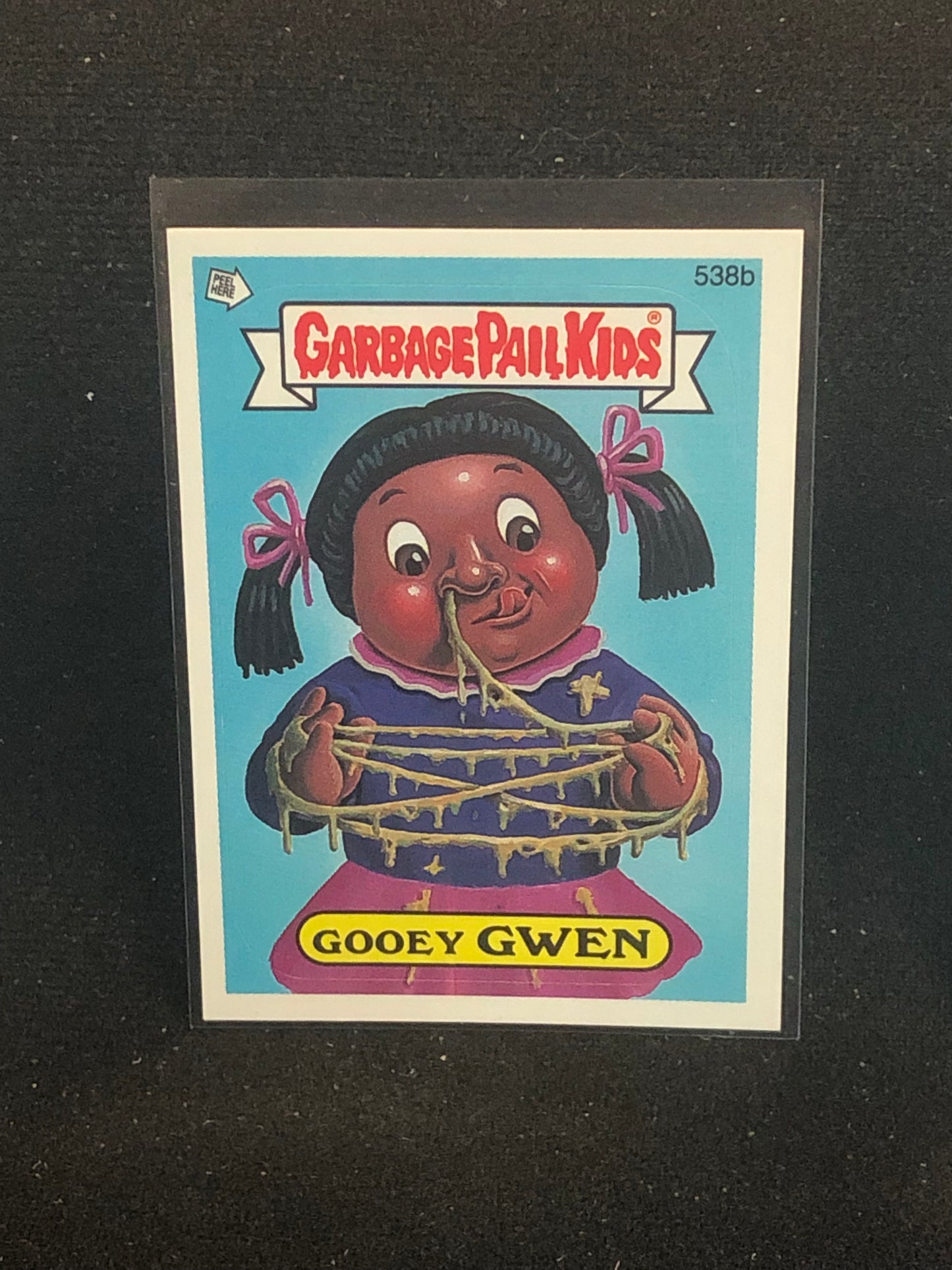 Garbage Pail Kids Original Series 13 (os13) 538b Gooey Gwen