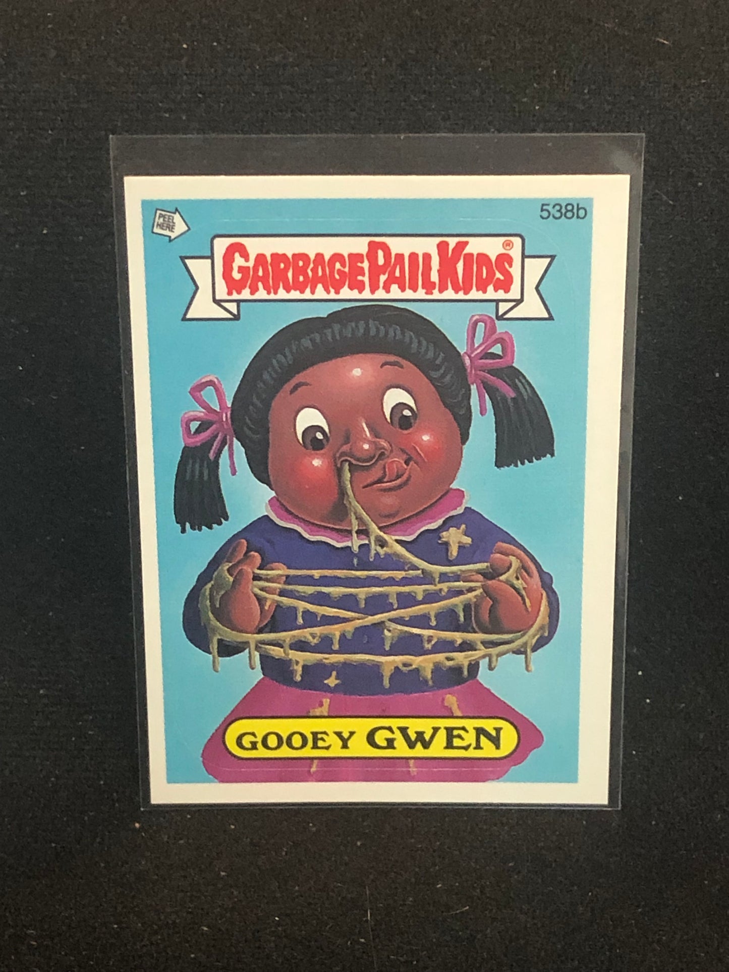 Garbage Pail Kids Original Series 13 (os13) 538b Gooey Gwen