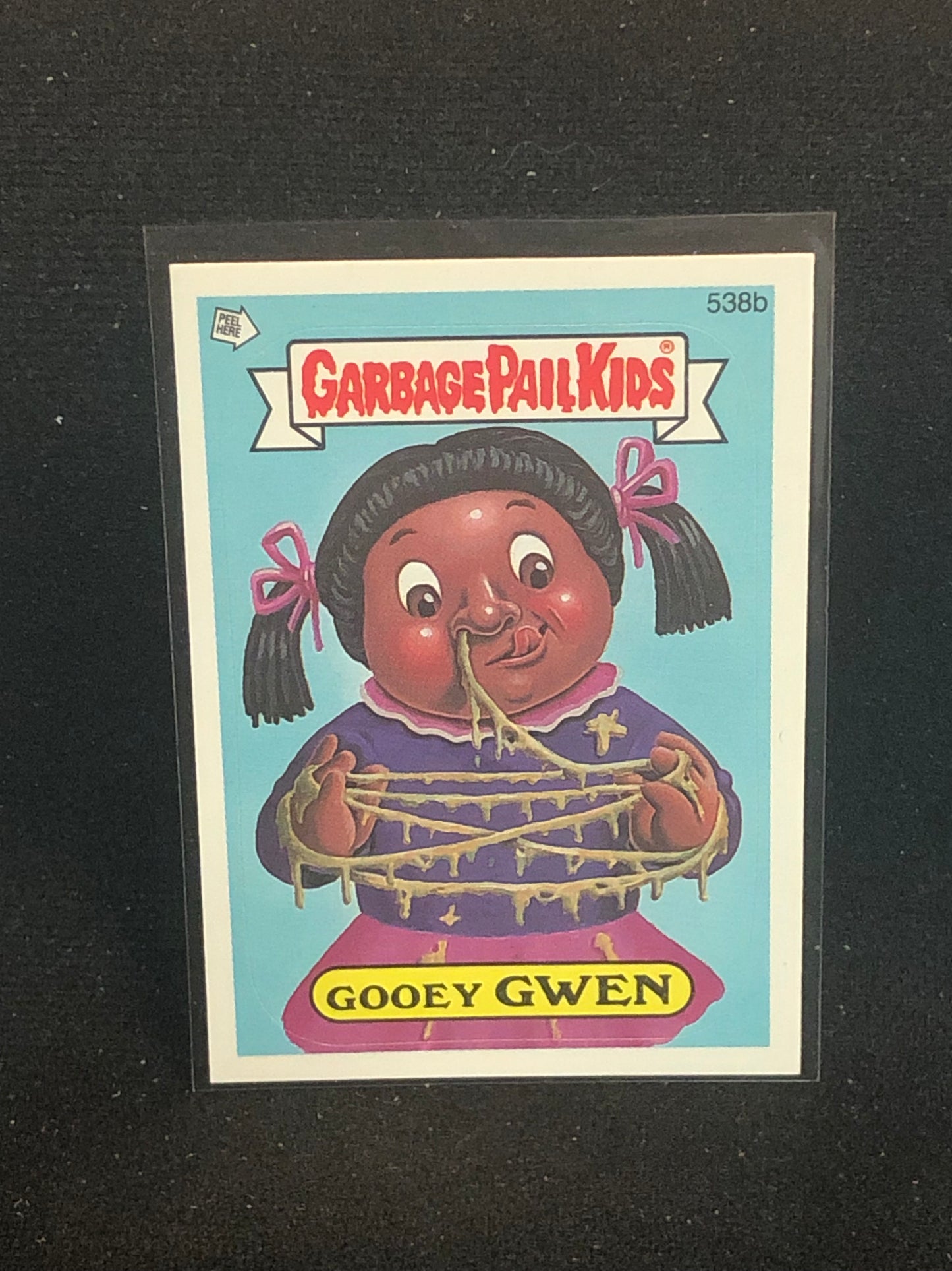 Garbage Pail Kids Original Series 13 (os13) 538b Gooey Gwen