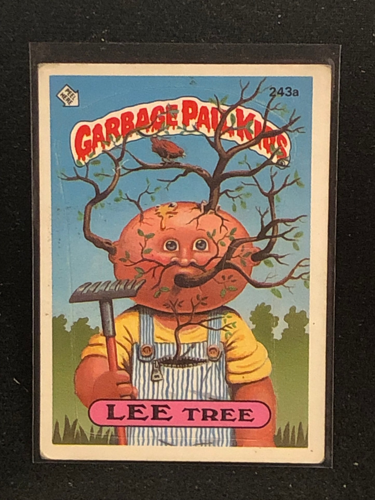 Garbage Pail Kids Original Series 6 (os6) 243a Lee Tree