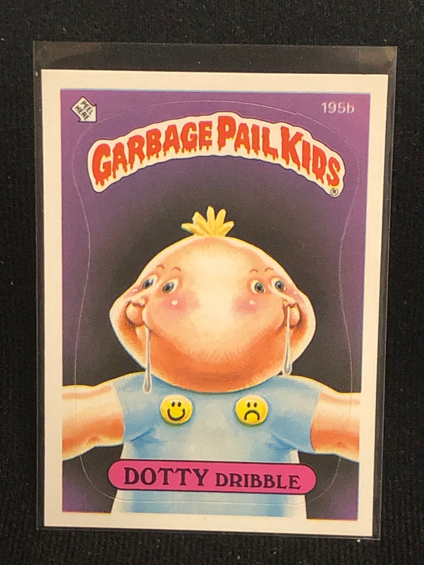 Garbage Pail Kids Original Series 5 (os5) 195b Dotty Dribble