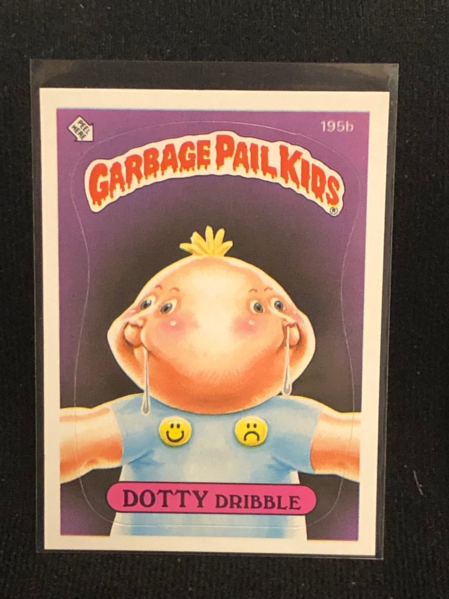 Garbage Pail Kids Original Series 5 (os5) 195b Dotty Dribble