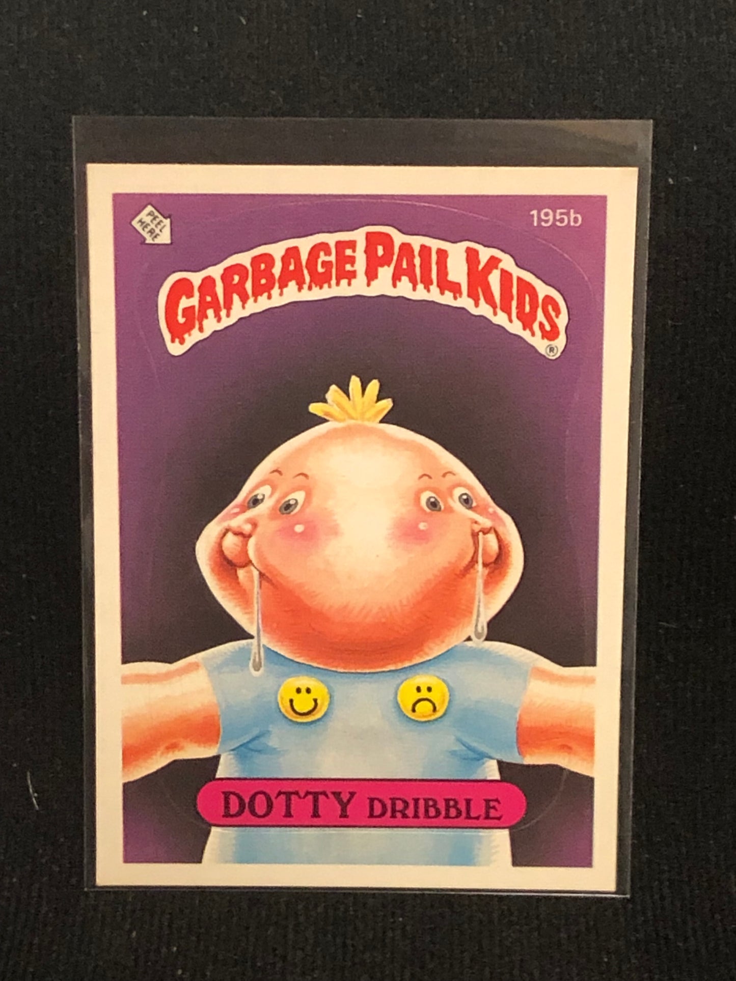 Garbage Pail Kids Original Series 5 (os5) 195b Dotty Dribble