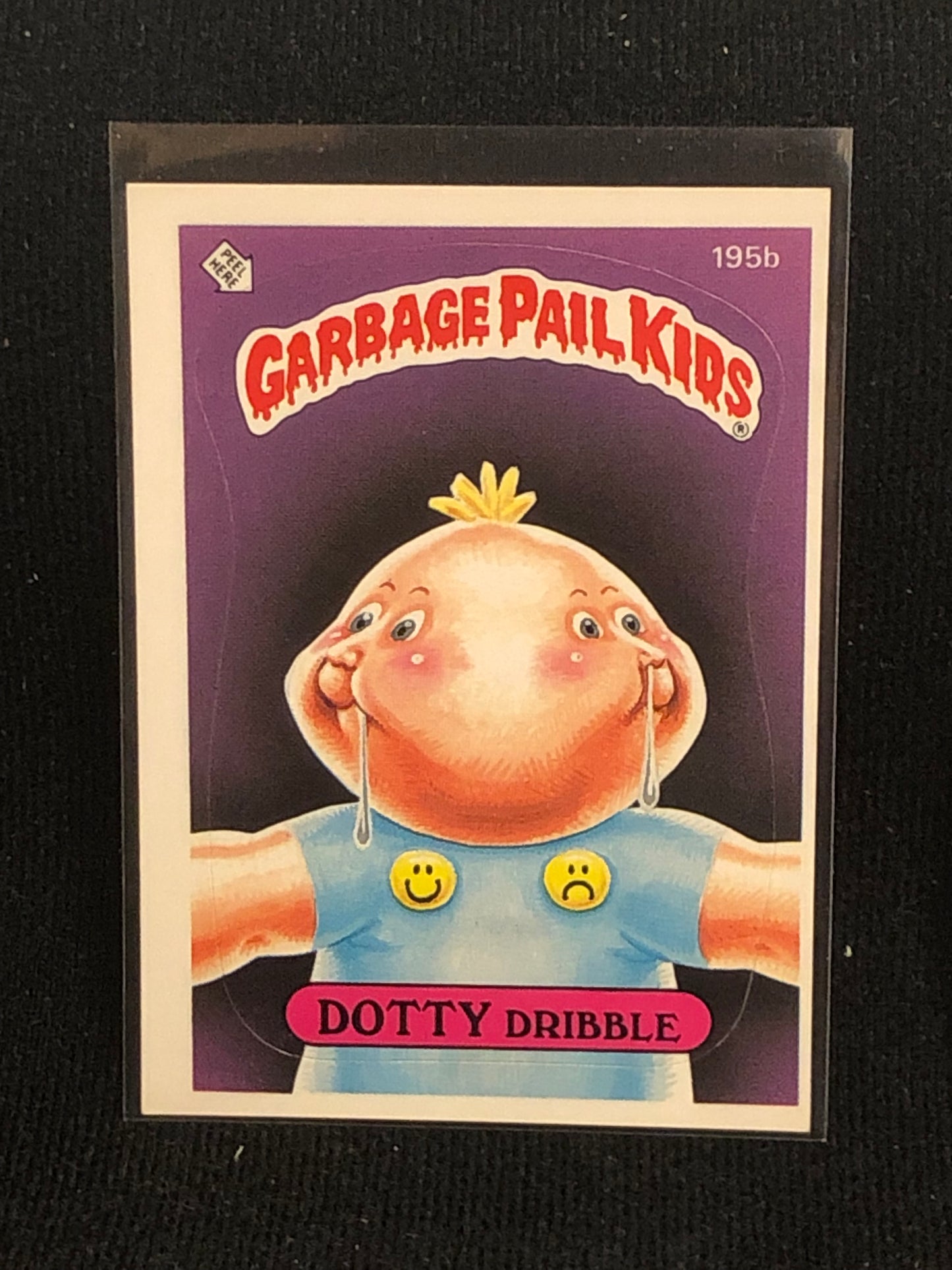 Garbage Pail Kids Original Series 5 (os5) 195b Dotty Dribble