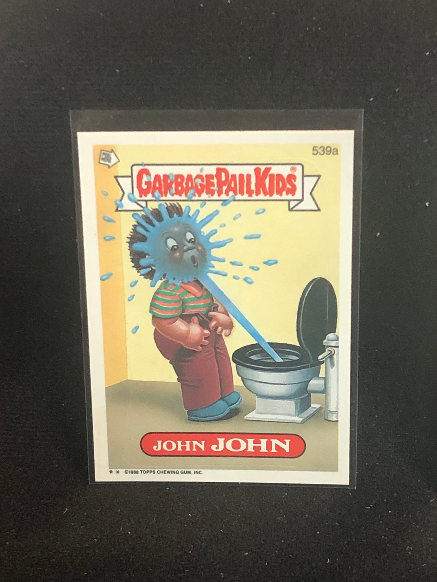Garbage Pail Kids Original Series 13 (os13) 539a John John