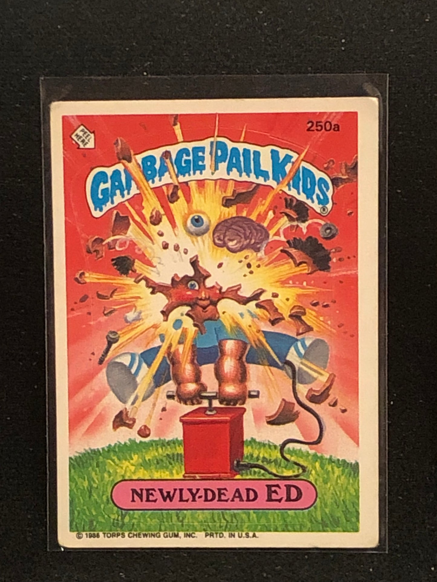 Garbage Pail Kids Original Series 6 (os6) 250a Newly Dead Ed