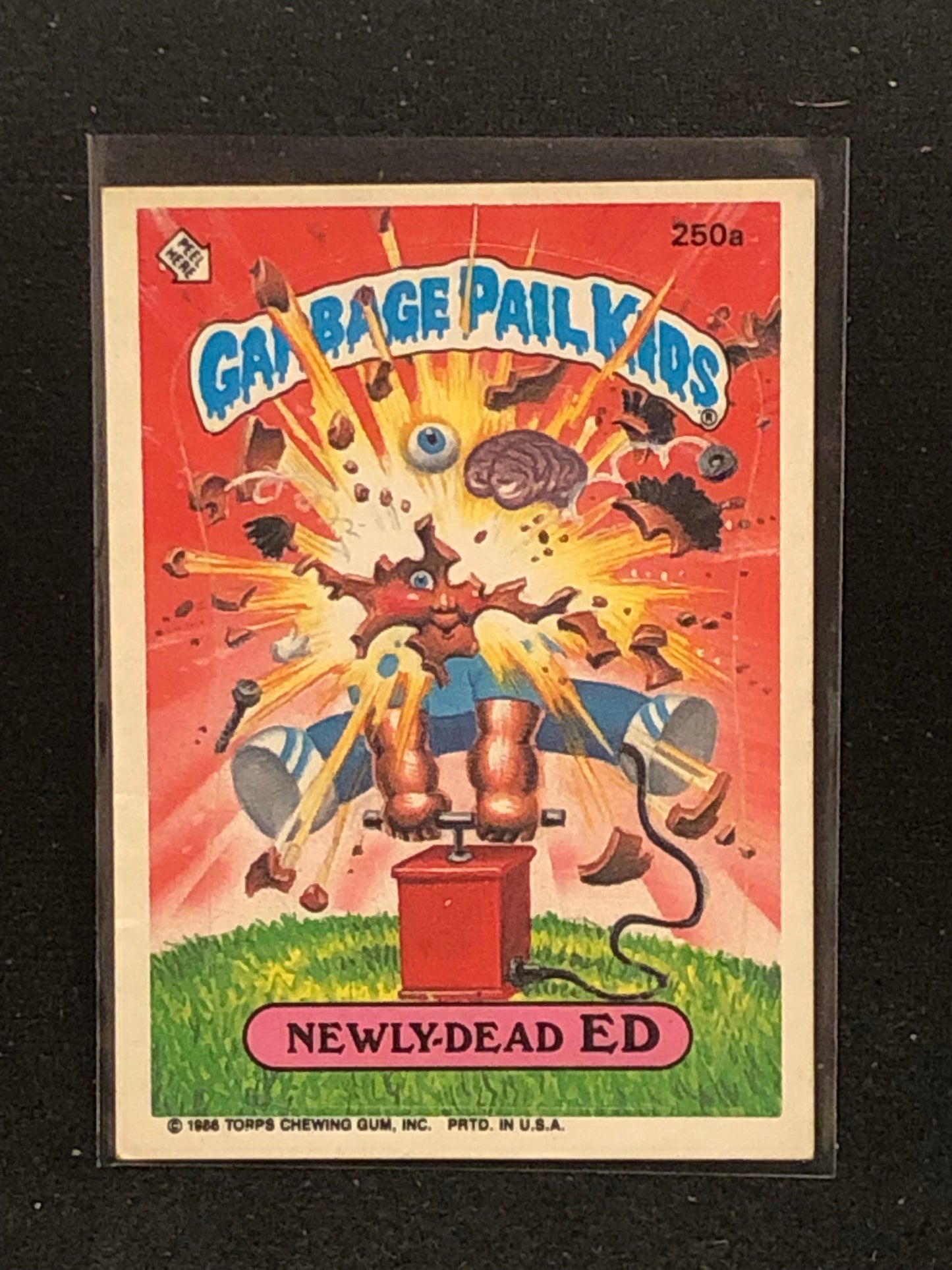 Garbage Pail Kids Original Series 6 (os6) 250a Newly Dead Ed