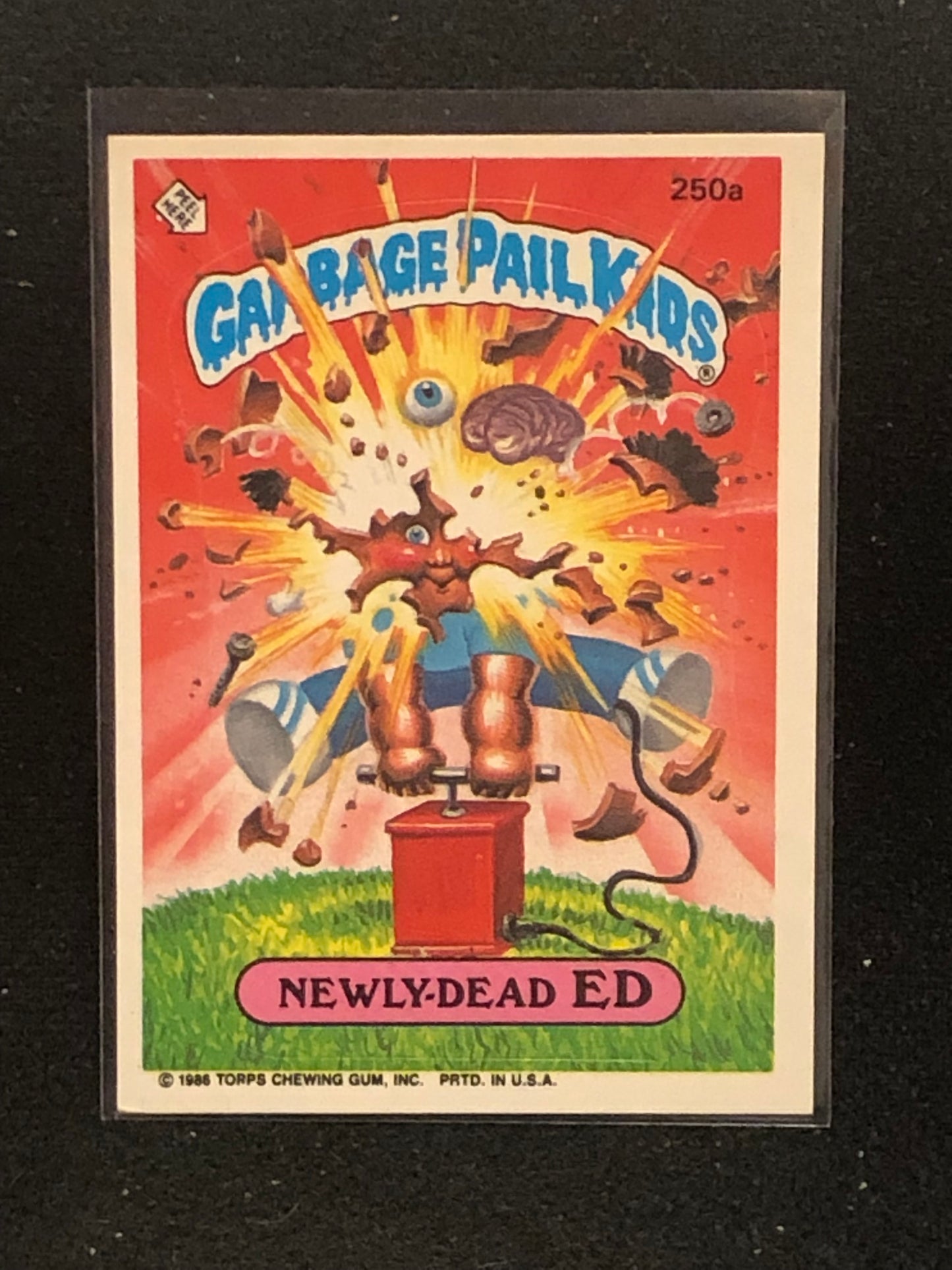 Garbage Pail Kids Original Series 6 (os6) 250a Newly Dead Ed