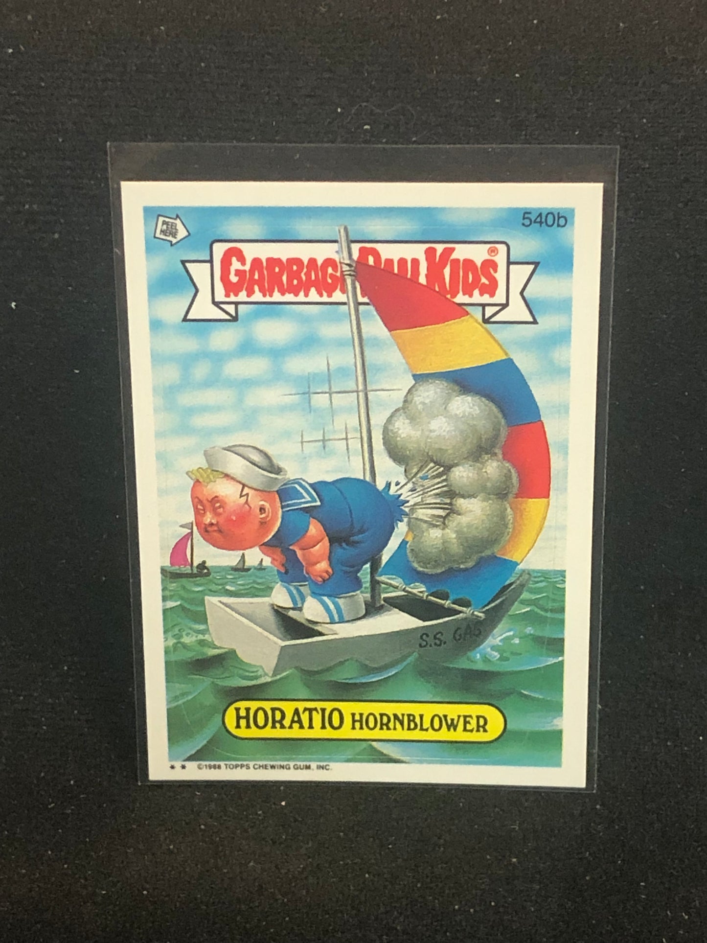 Garbage Pail Kids Original Series 13 (os13) 540b Horatio Hornblower