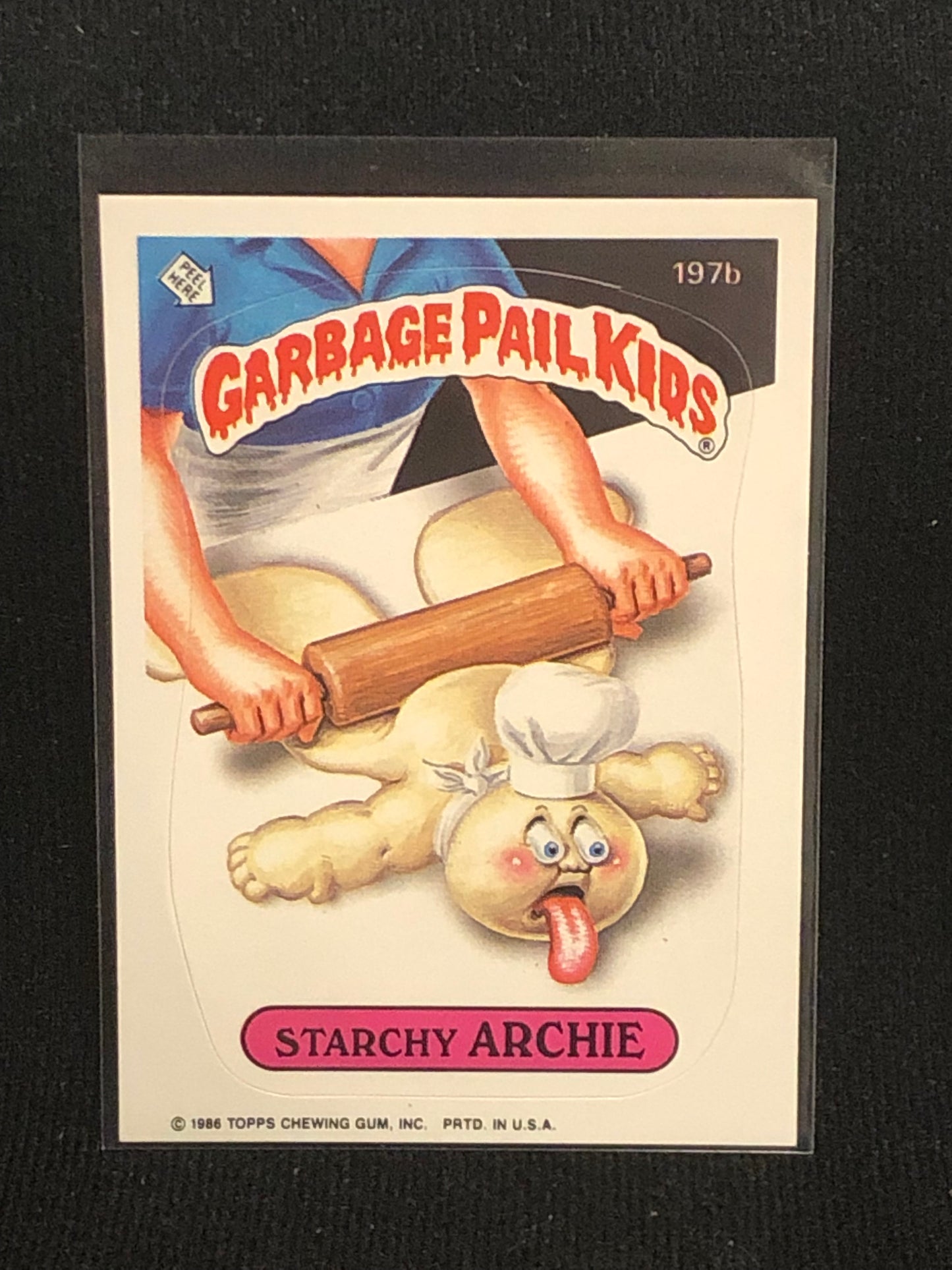 Garbage Pail Kids Original Series 5 (os5) 197b Starchy Archie