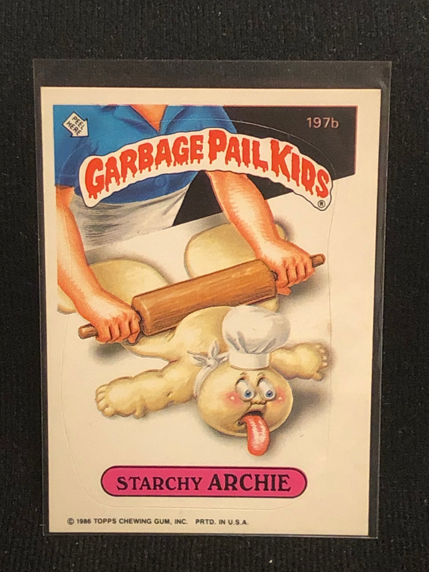 Garbage Pail Kids Original Series 5 (os5) 197b Starchy Archie