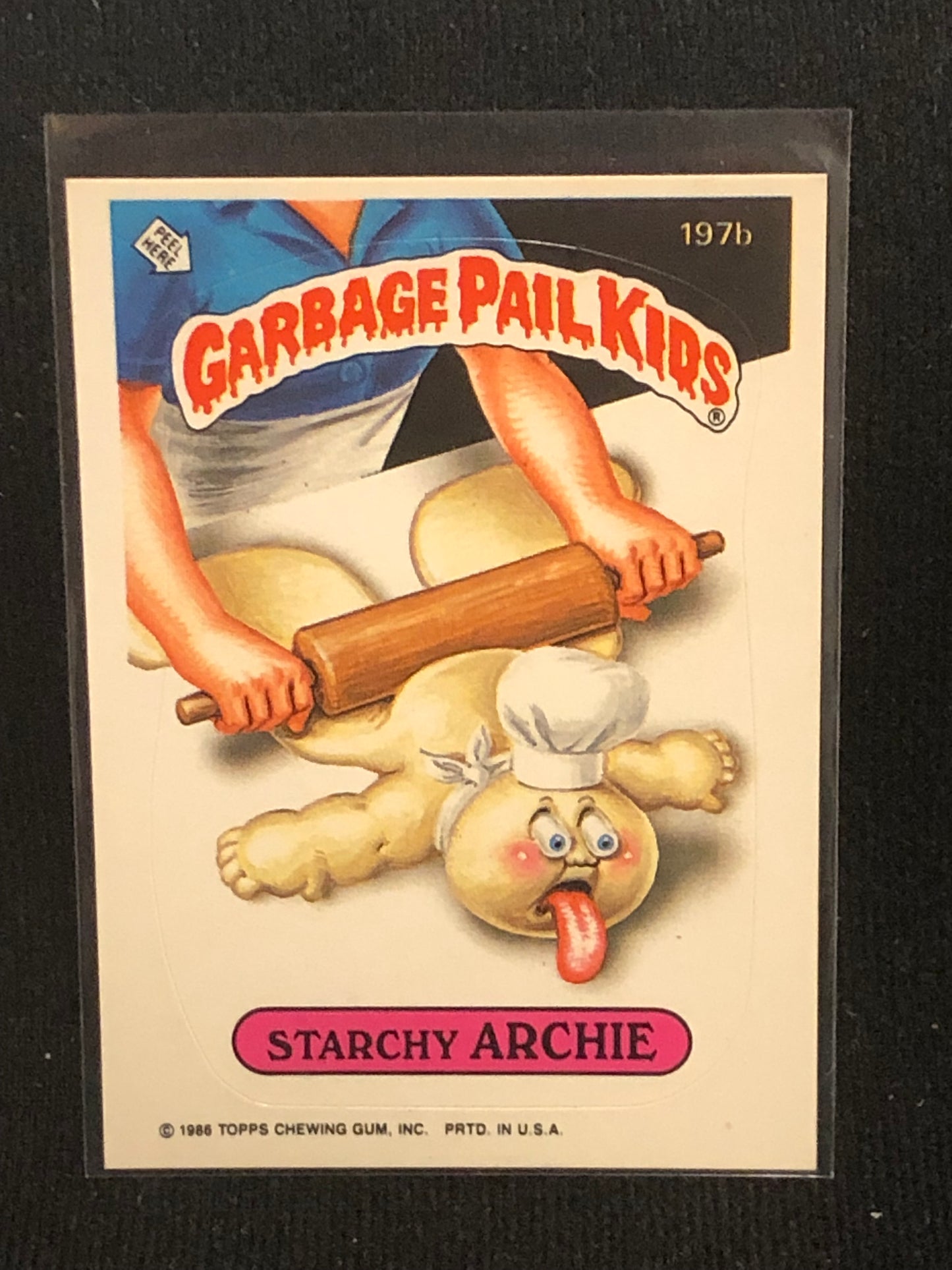 Garbage Pail Kids Original Series 5 (os5) 197b Starchy Archie