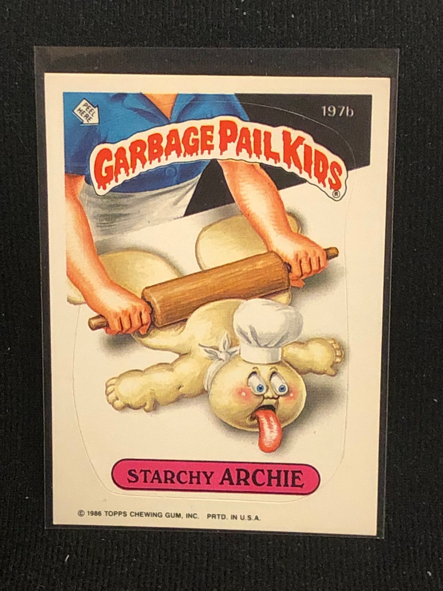 Garbage Pail Kids Original Series 5 (os5) 197b Starchy Archie